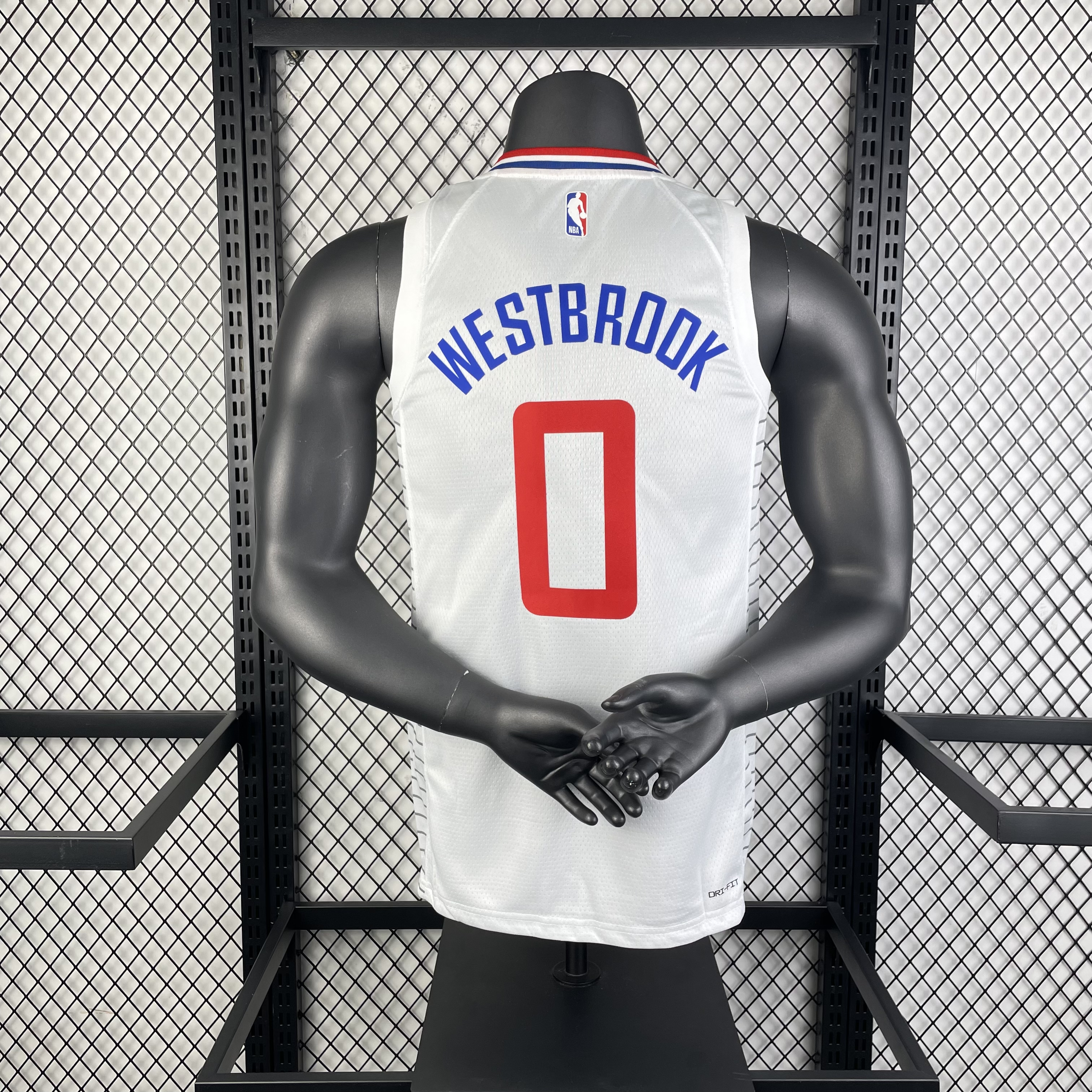 '23 Clippers home white 0 Westbrook