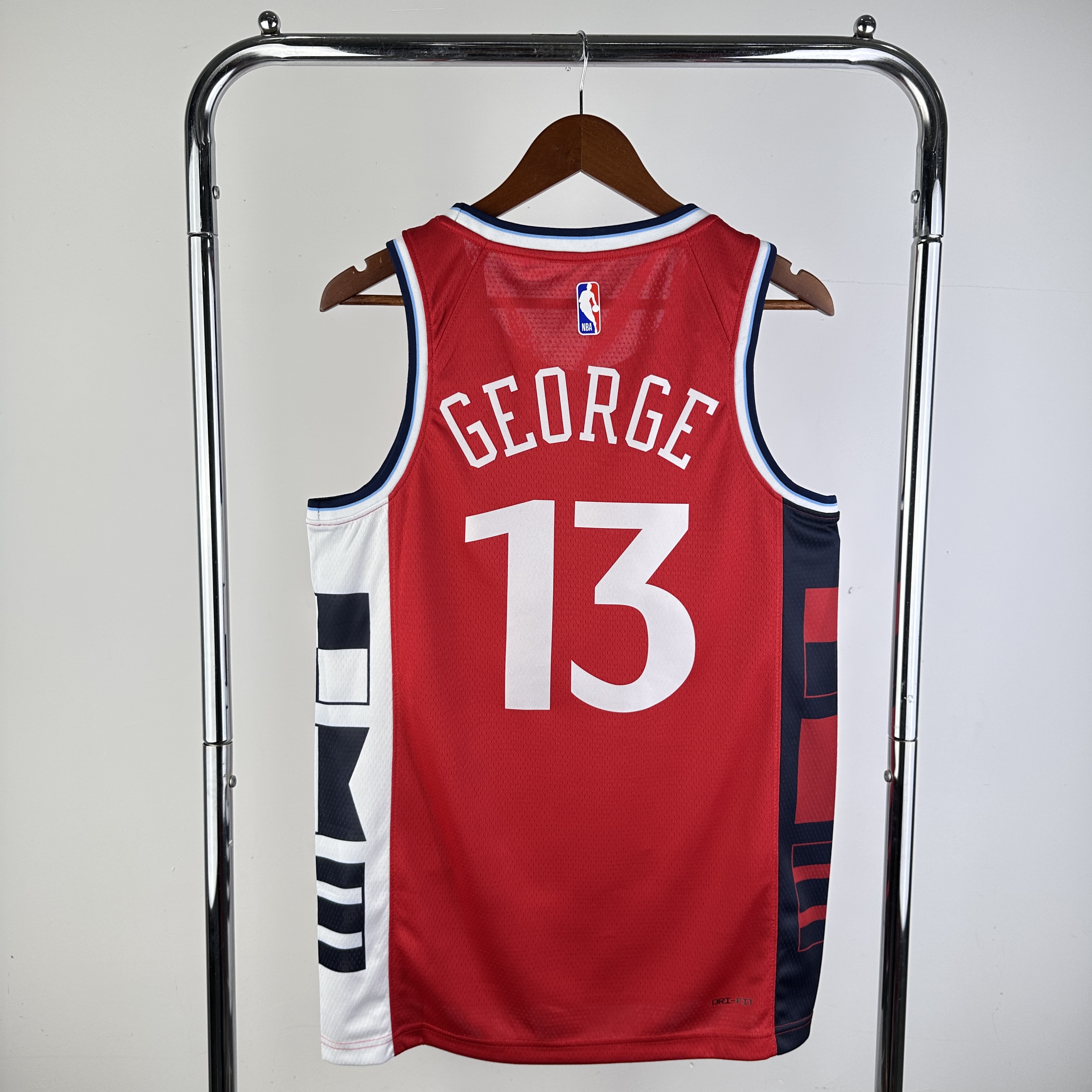 25 season Clippers Flyers limited red No. 13 George