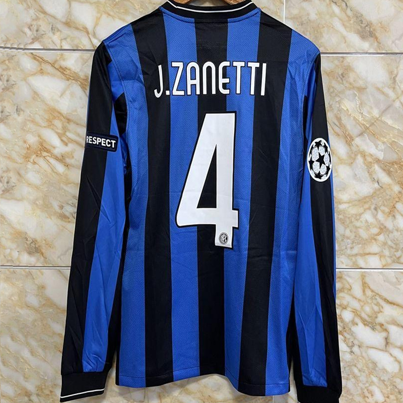 2009-2010 (Inter Milan) Home Champions League final Long sleeve