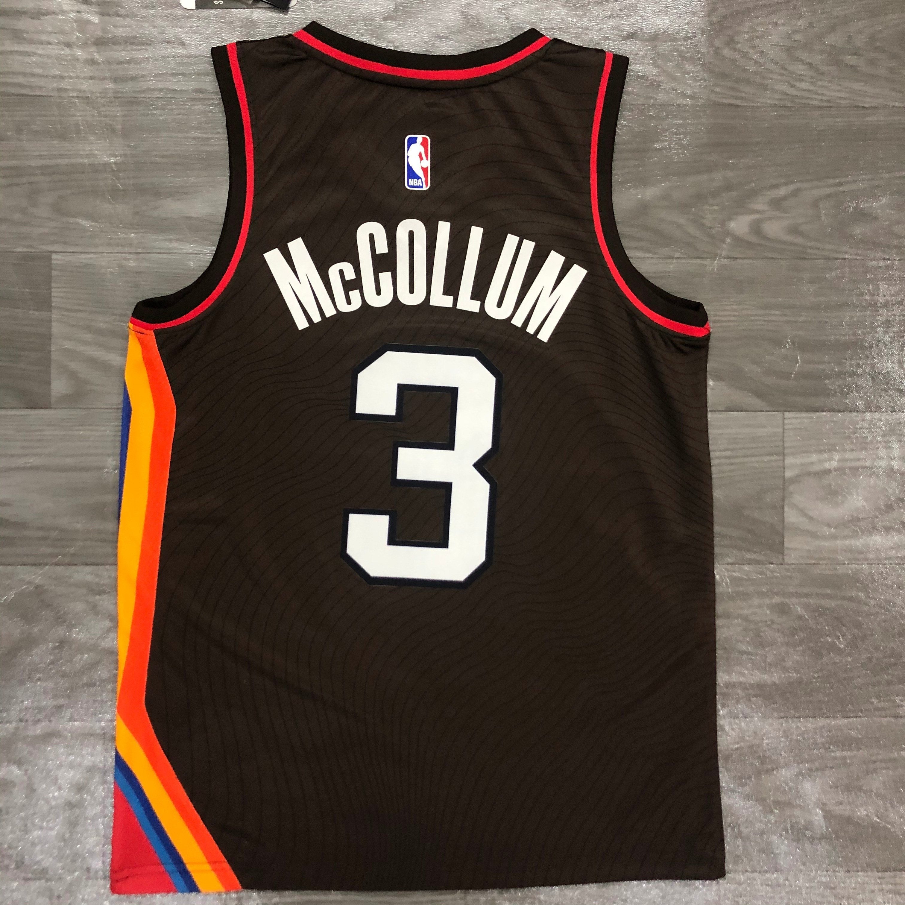 Season 21 Trail Blazers City Brown No. 3 McCollum