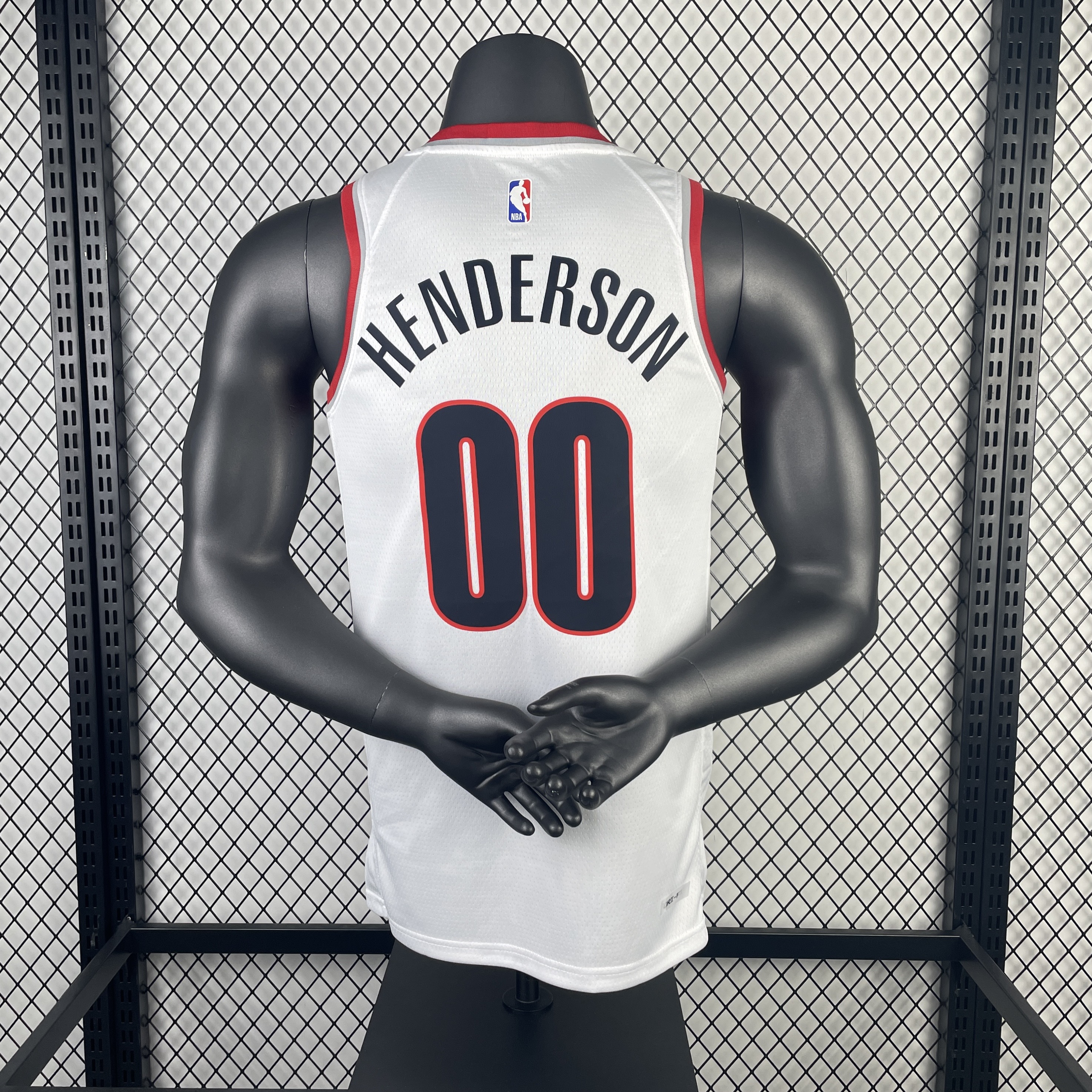 Season 23 Blazers white # 00 Henderson