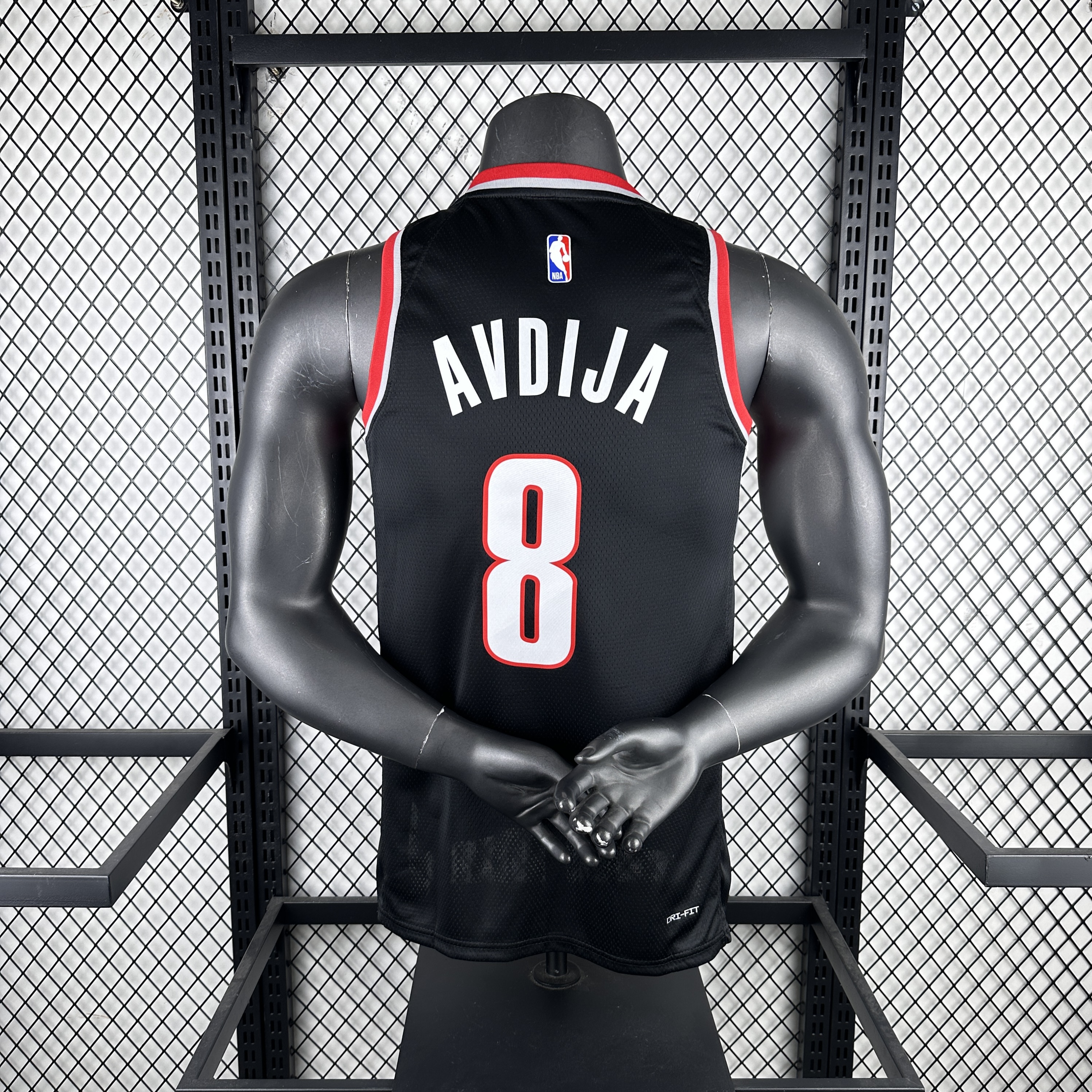 23 season Trail Blazers away black No. 8 PORTLAND