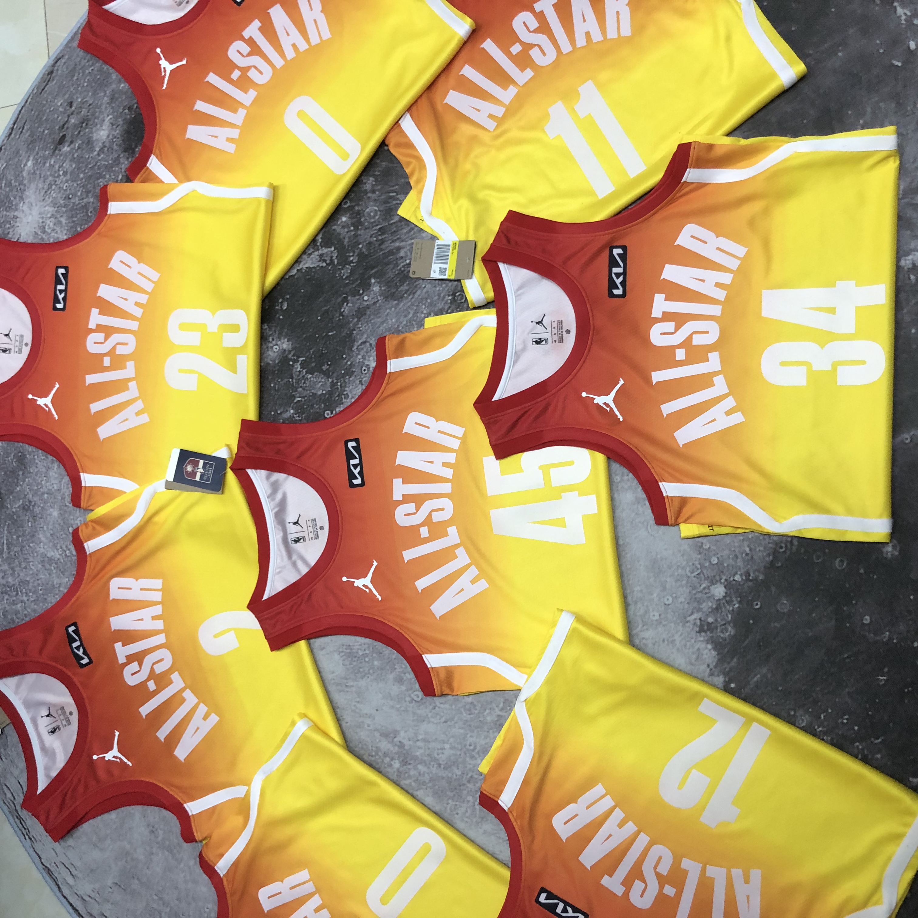 '23 All-Star Yellow # 0 Lillard