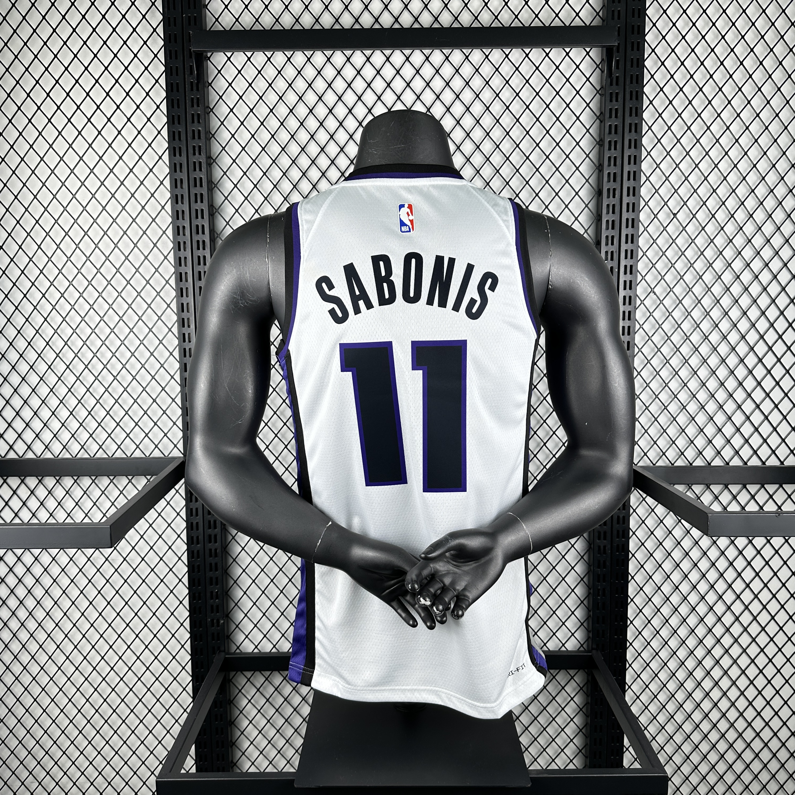 Season 24 Kings home white number 11 Sabonis