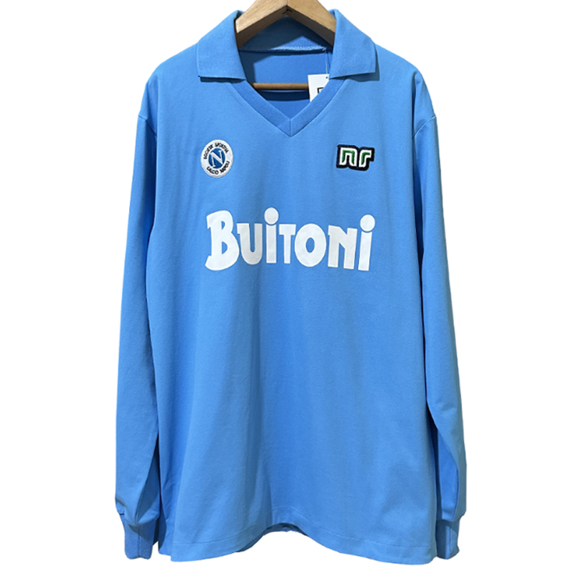 1986-1987 NAPOLI Home Long sleeve