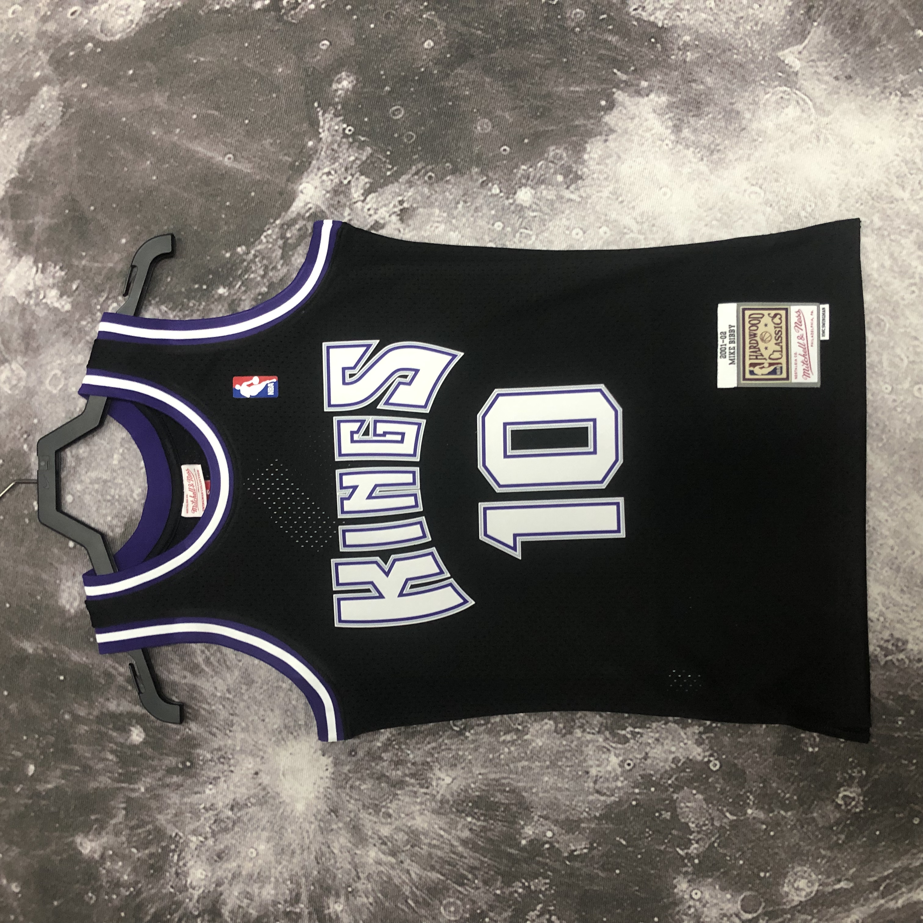 MN Hot Press Throwback jersey SW Kings 01 season No. 10 Bibby