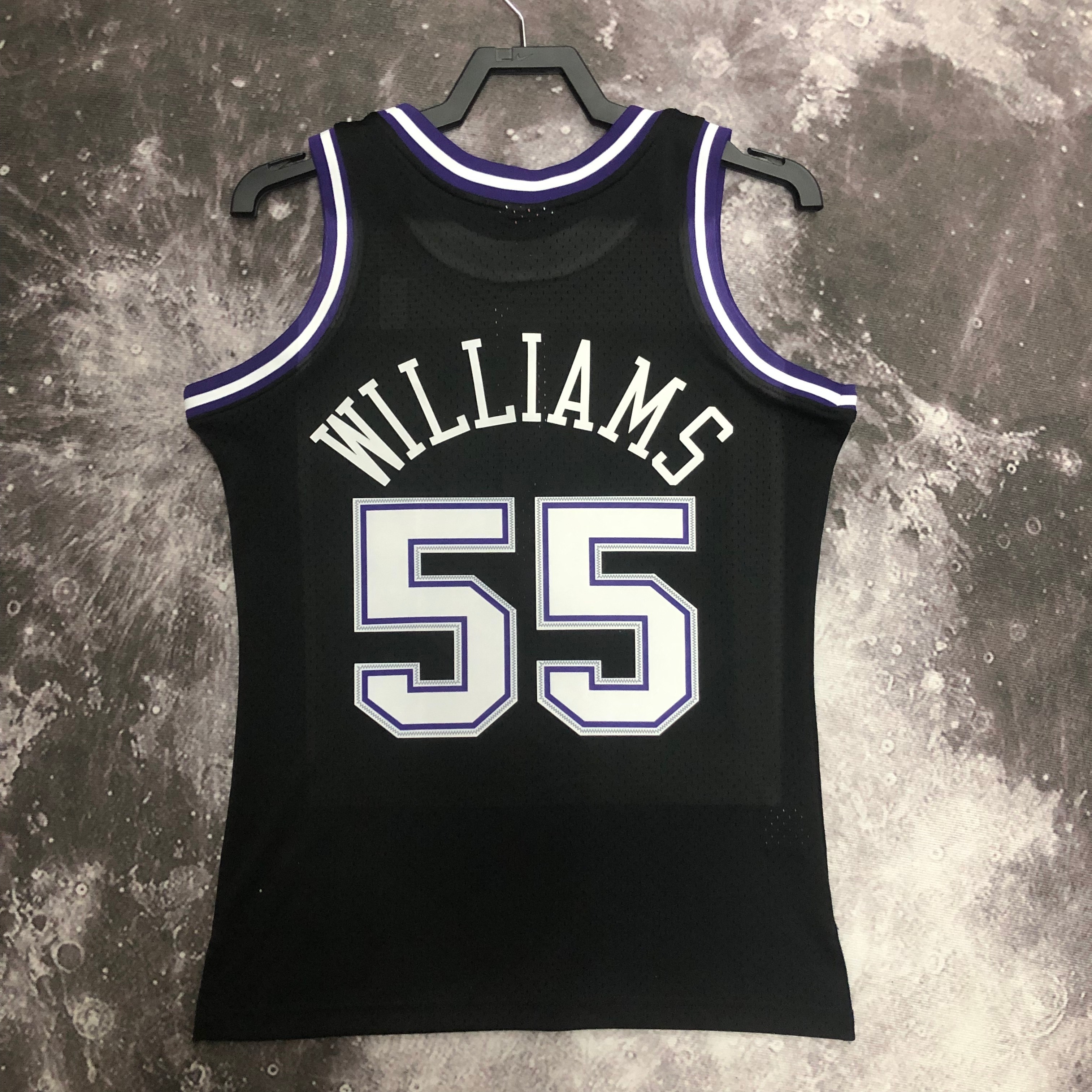 MN Hot Press Throwback jersey SW Kings 01 season No. 55 Williams