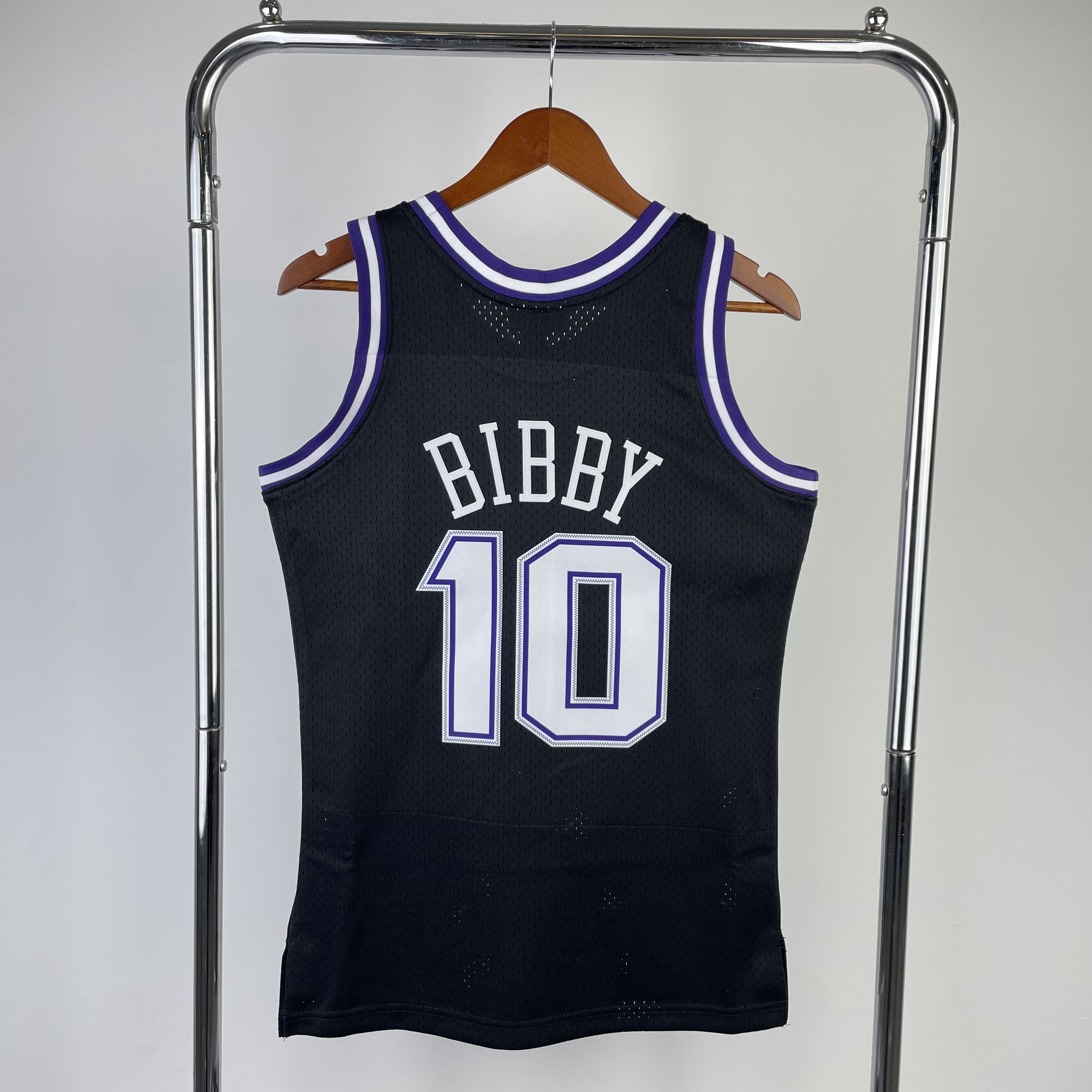 MN Hot Press Throwback jersey SW Kings 01 season No. 10 Bibby