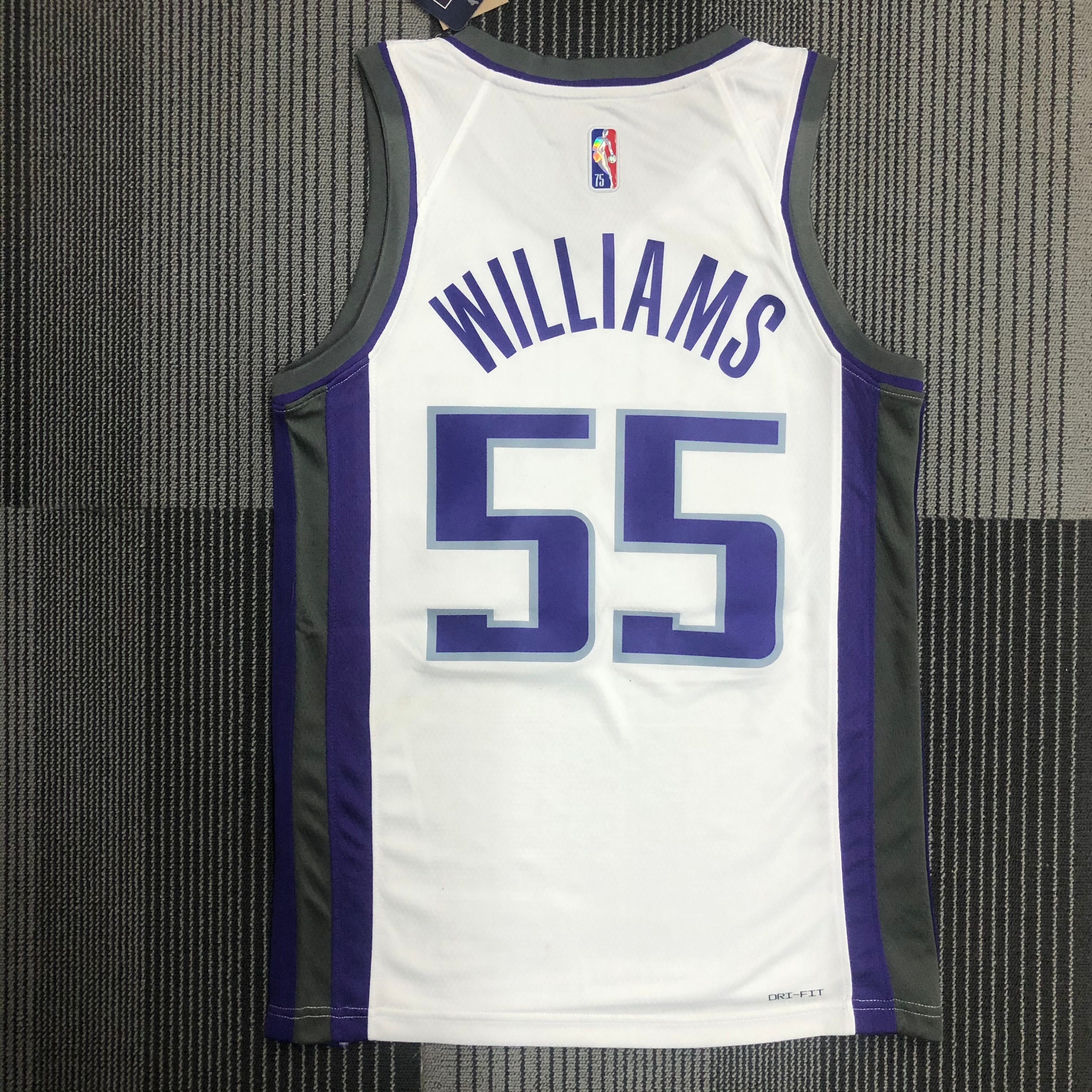 75th anniversary Kings white 55 Williams