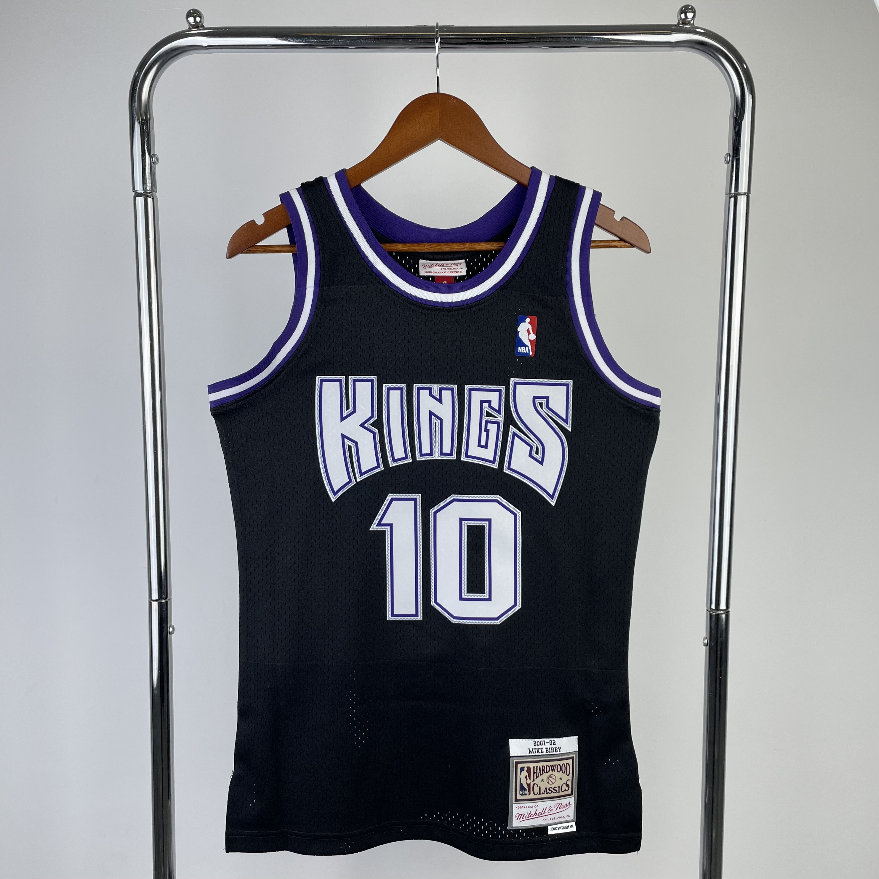 MN Hot Press Throwback jersey SW Kings 01 season No. 10 Bibby