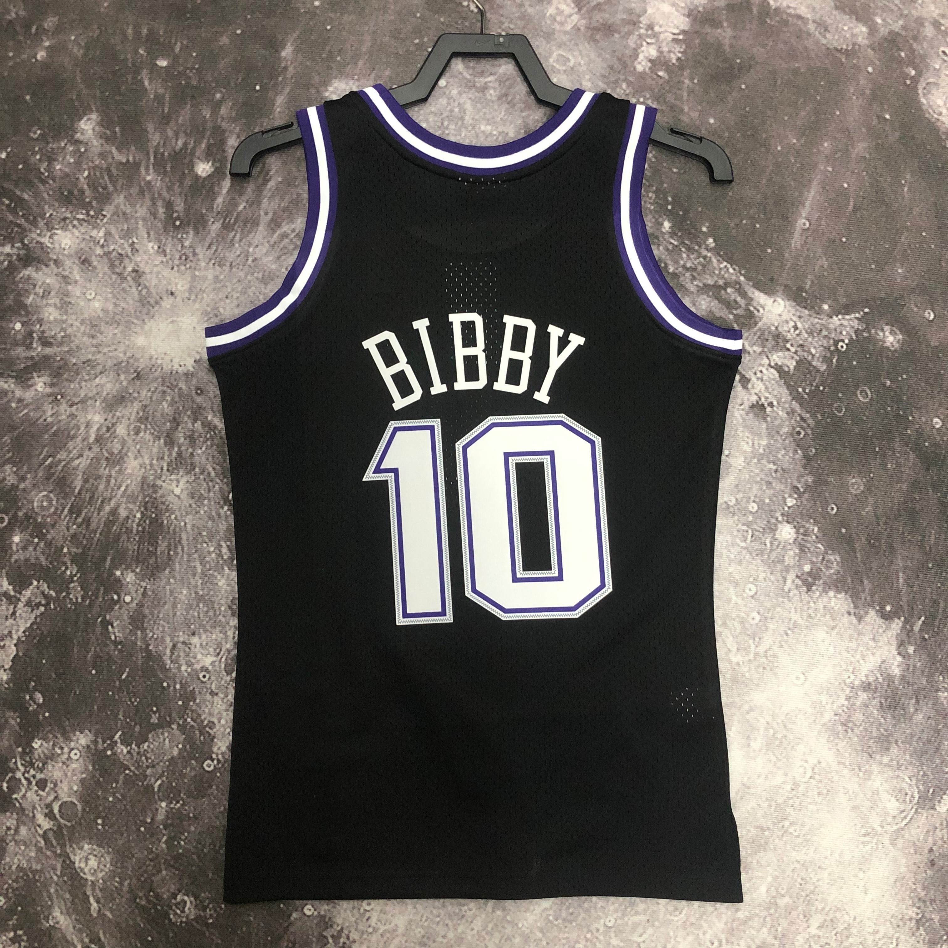 MN Hot Press Throwback jersey SW Kings 01 season No. 10 Bibby