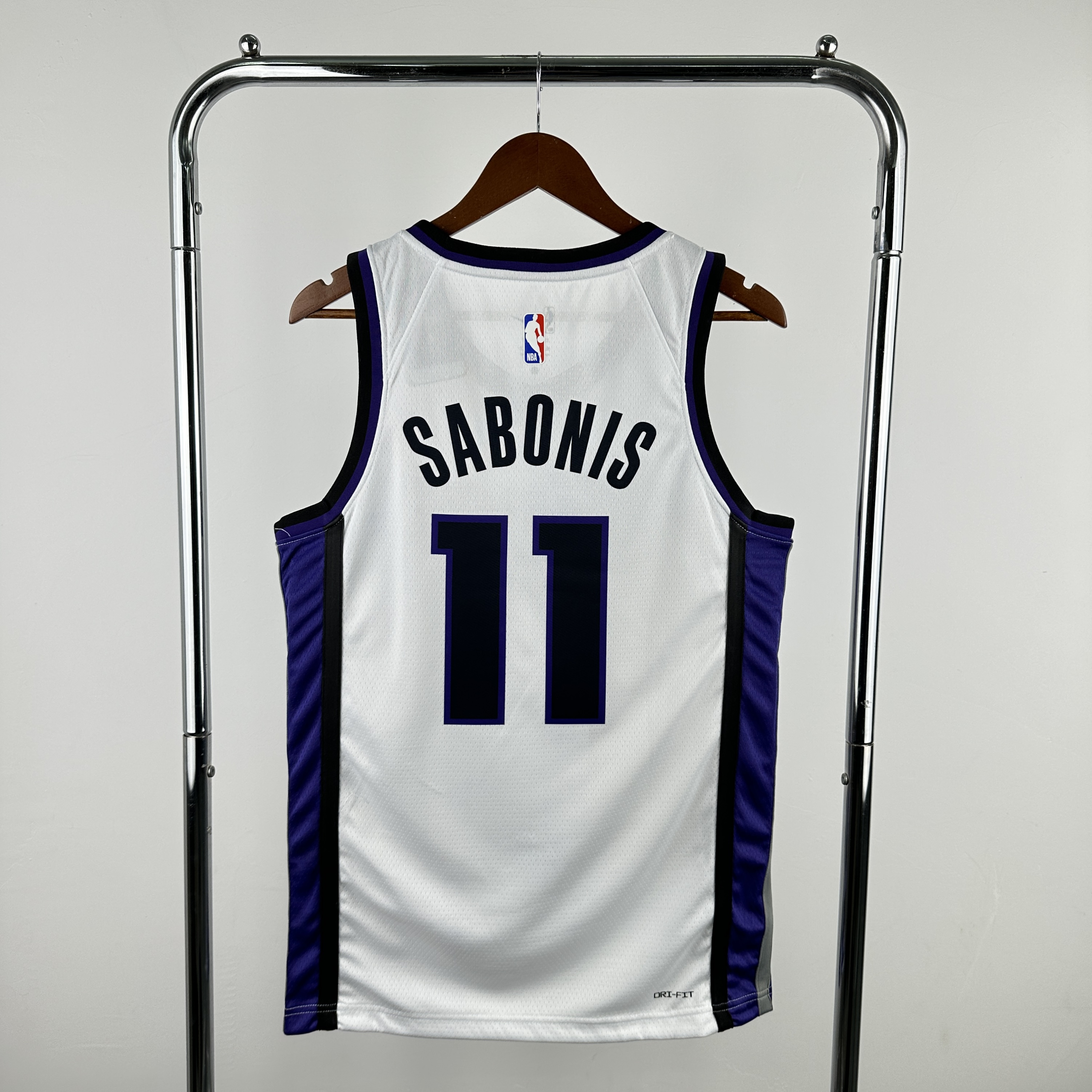 Season 24 Kings home white number 11 Sabonis