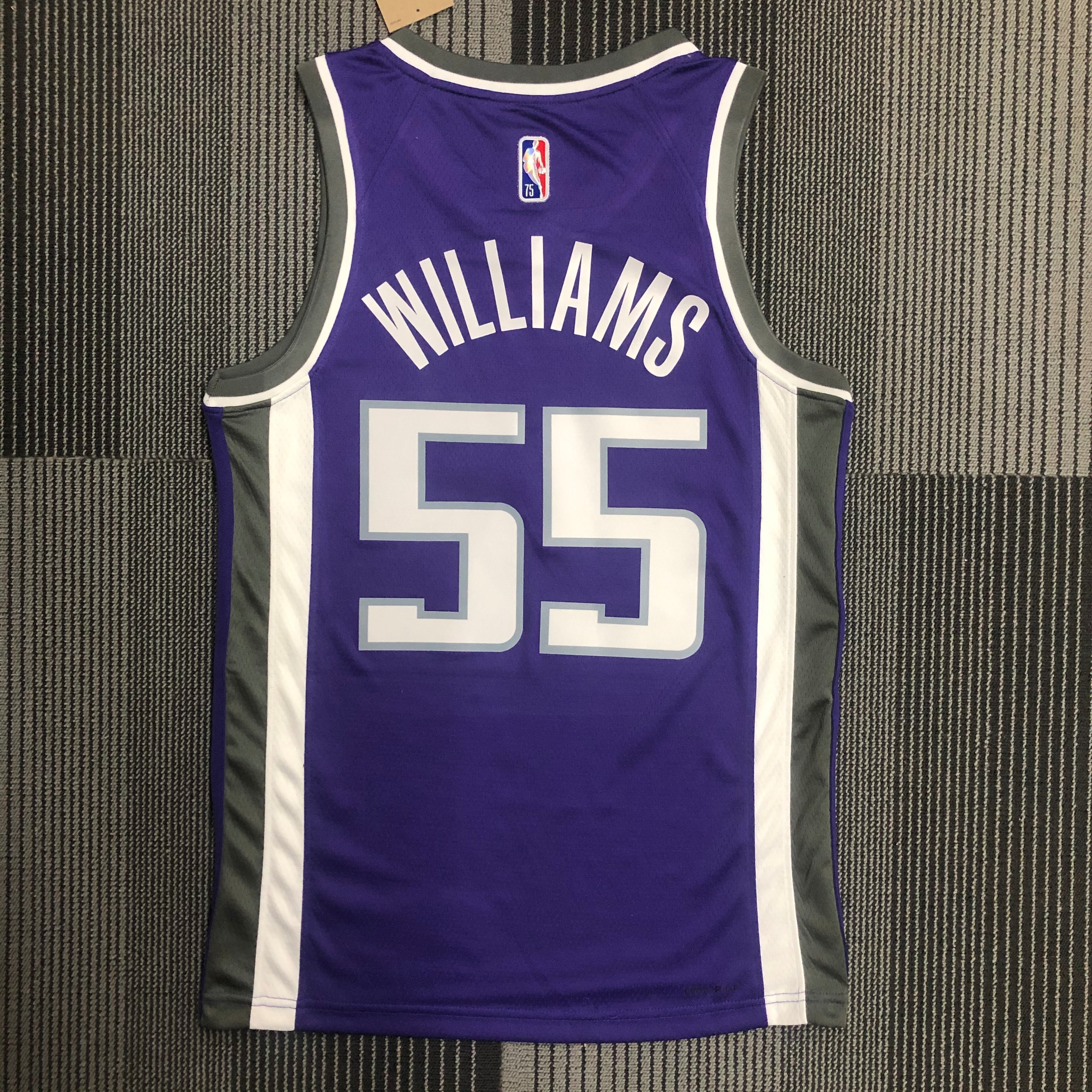 75th anniversary Kings purple 55 Williams