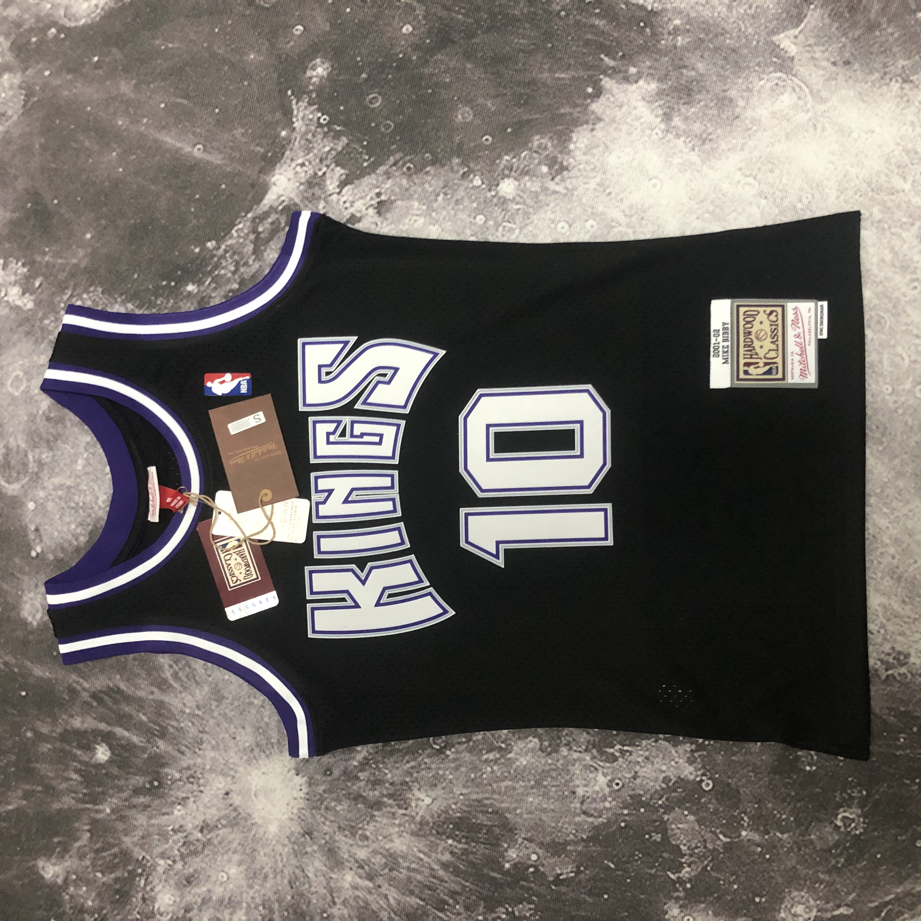 MN Hot Press Throwback jersey SW Kings 01 season No. 10 Bibby