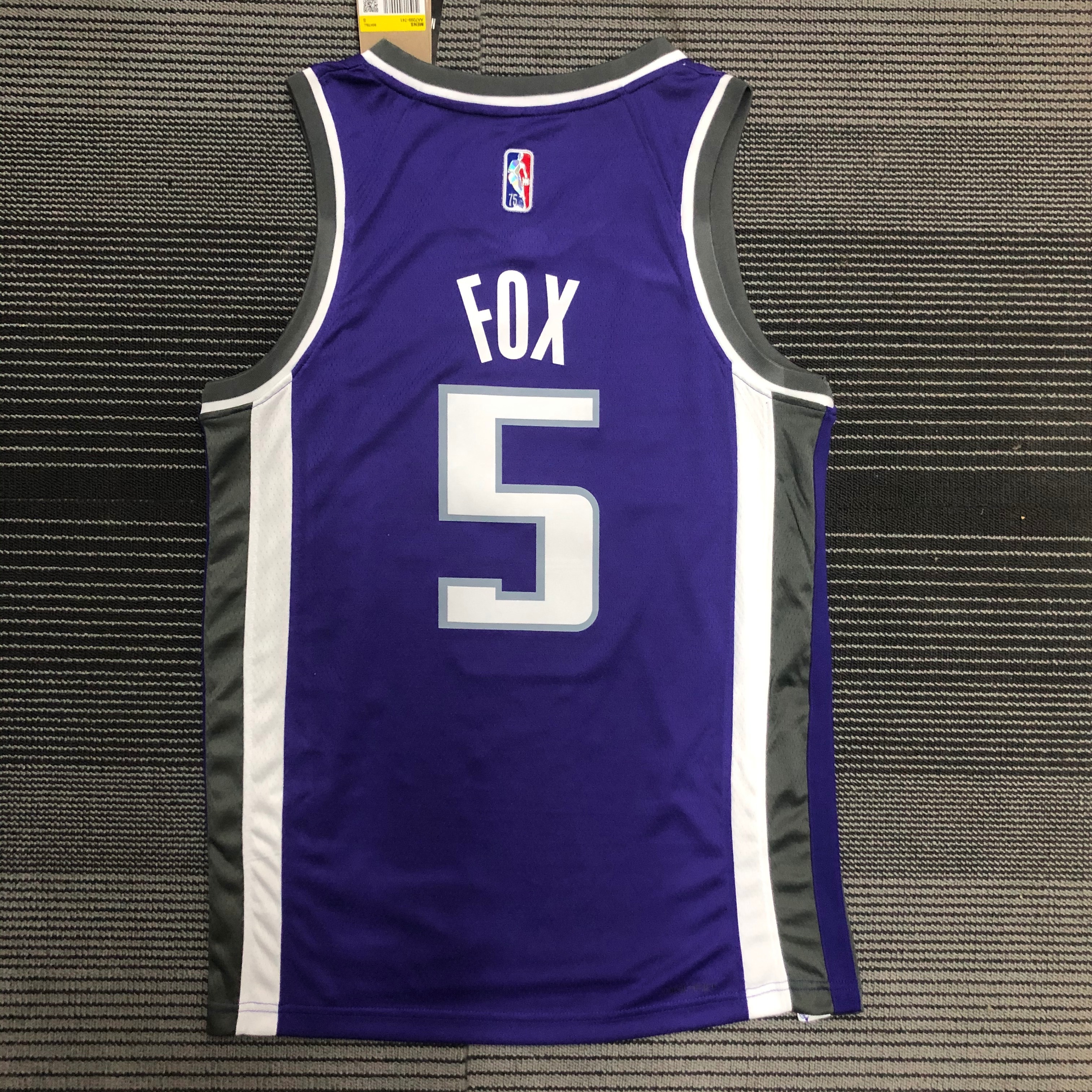 75th anniversary Kings Purple Number 5 Fox