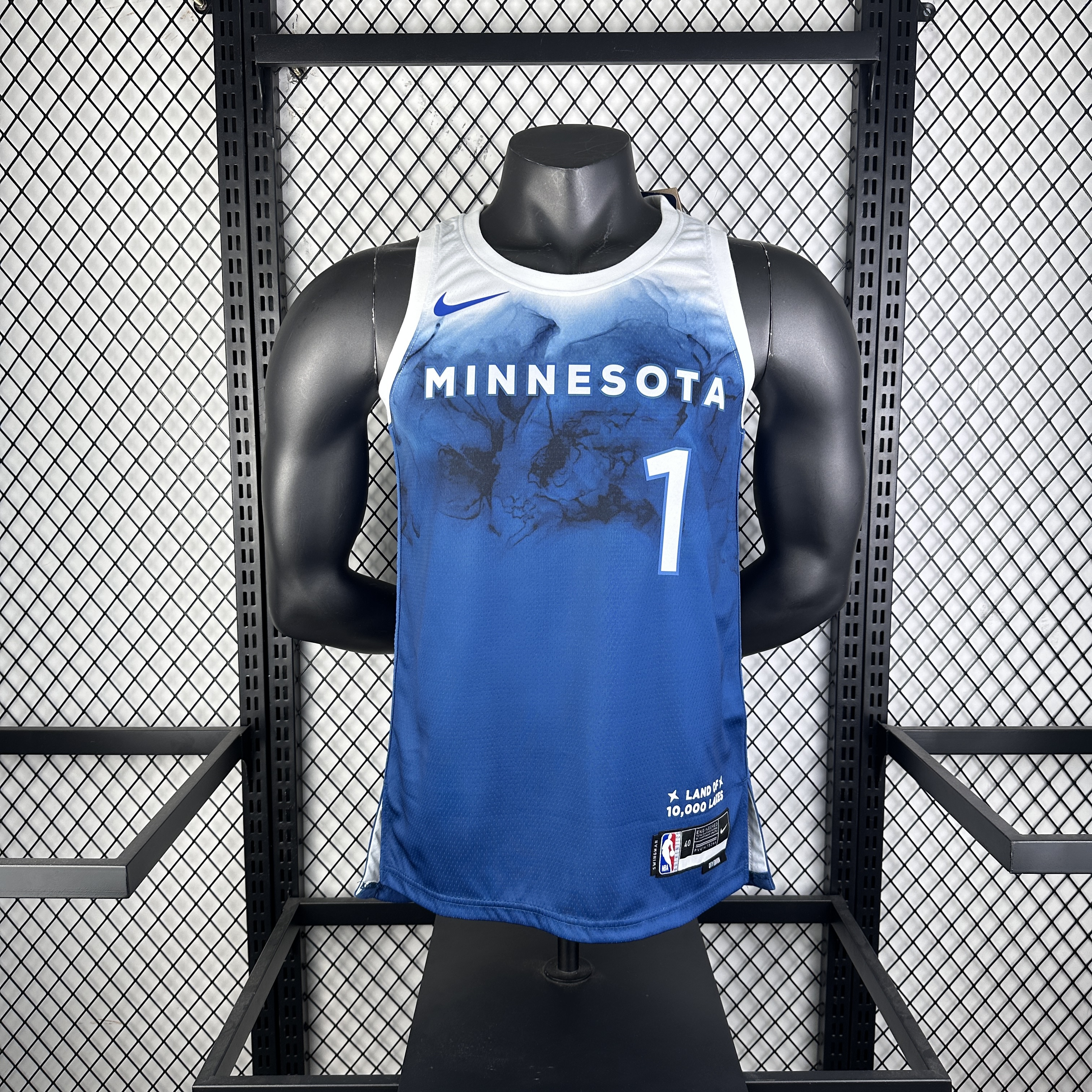 24 season Timberwolves City edition # 1 Anderson