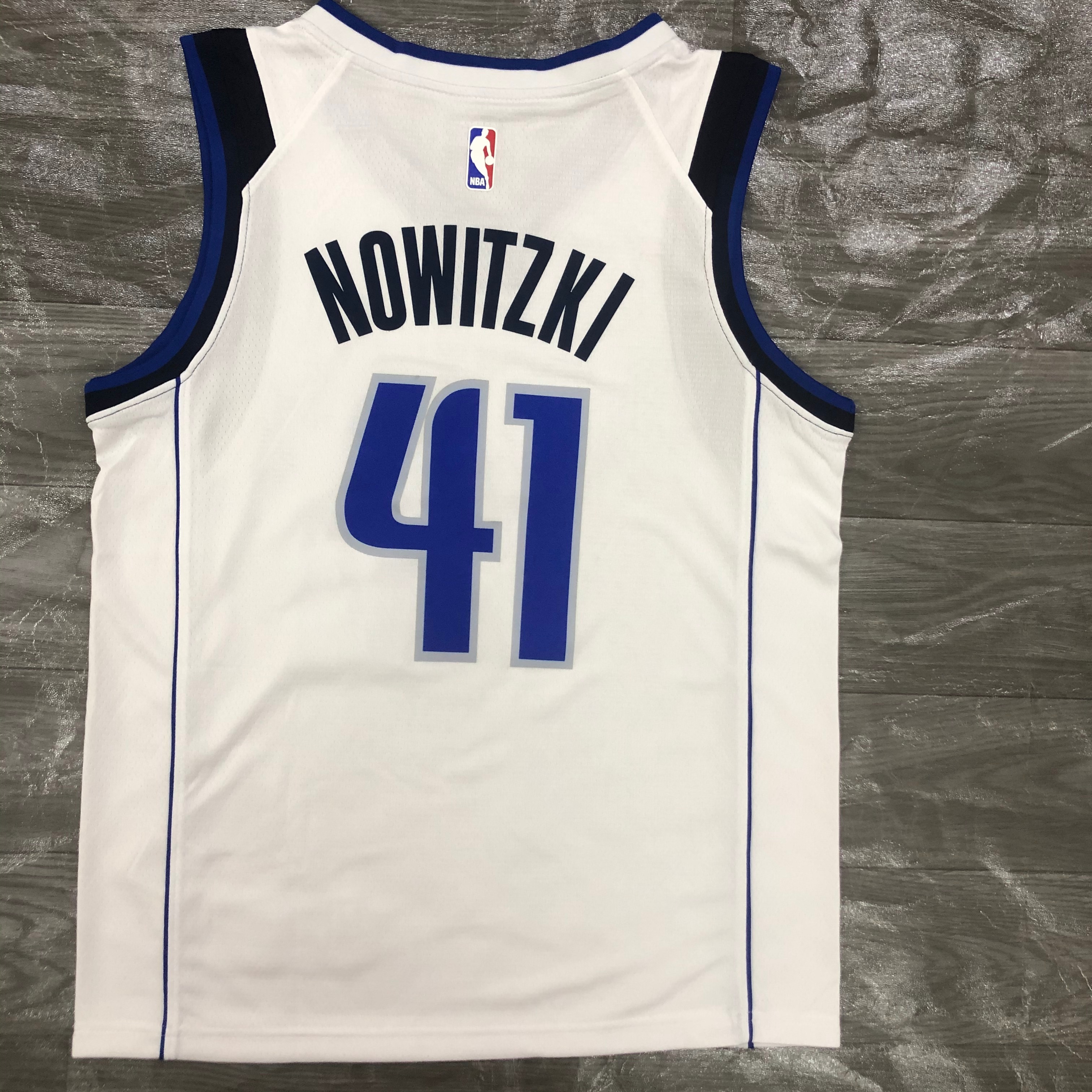 Lone Ranger home white 41 Nowitzki