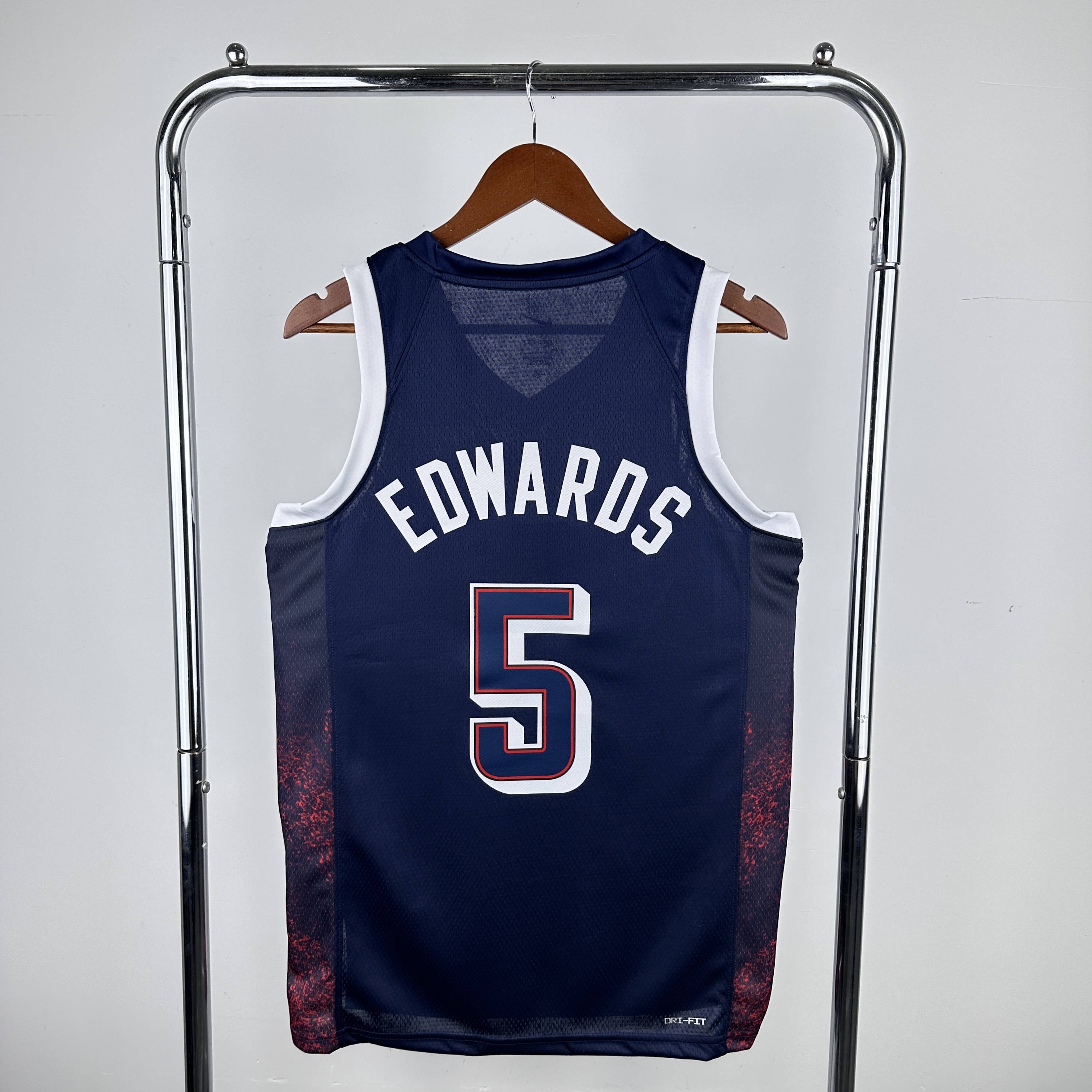 Team USA Navy blue # 5 Edwards at the '24 Olympics