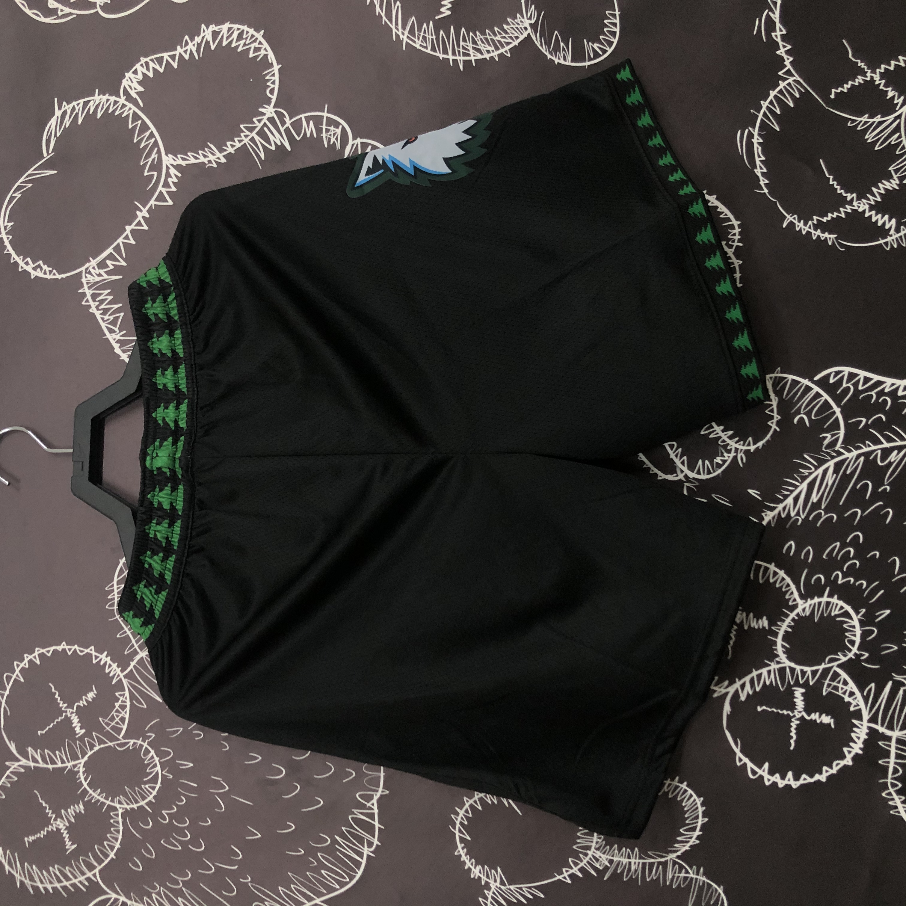 Timberwolves vintage black shorts