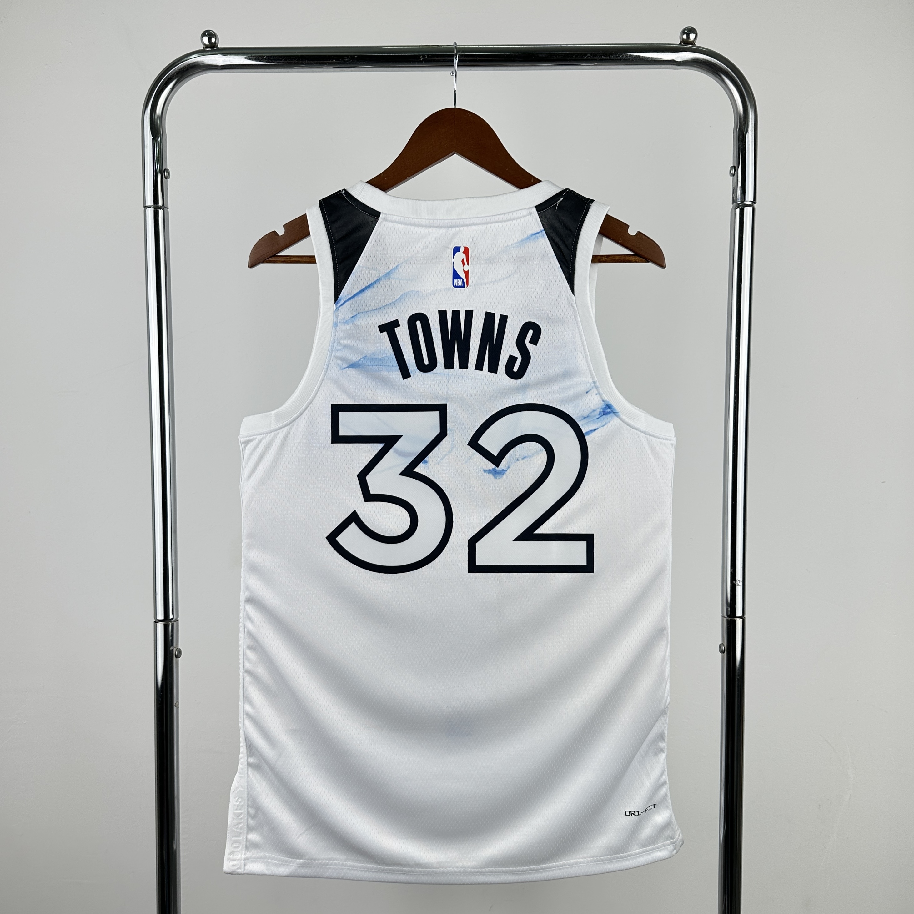 25th season Timberwolves City edition No. 32 Towns