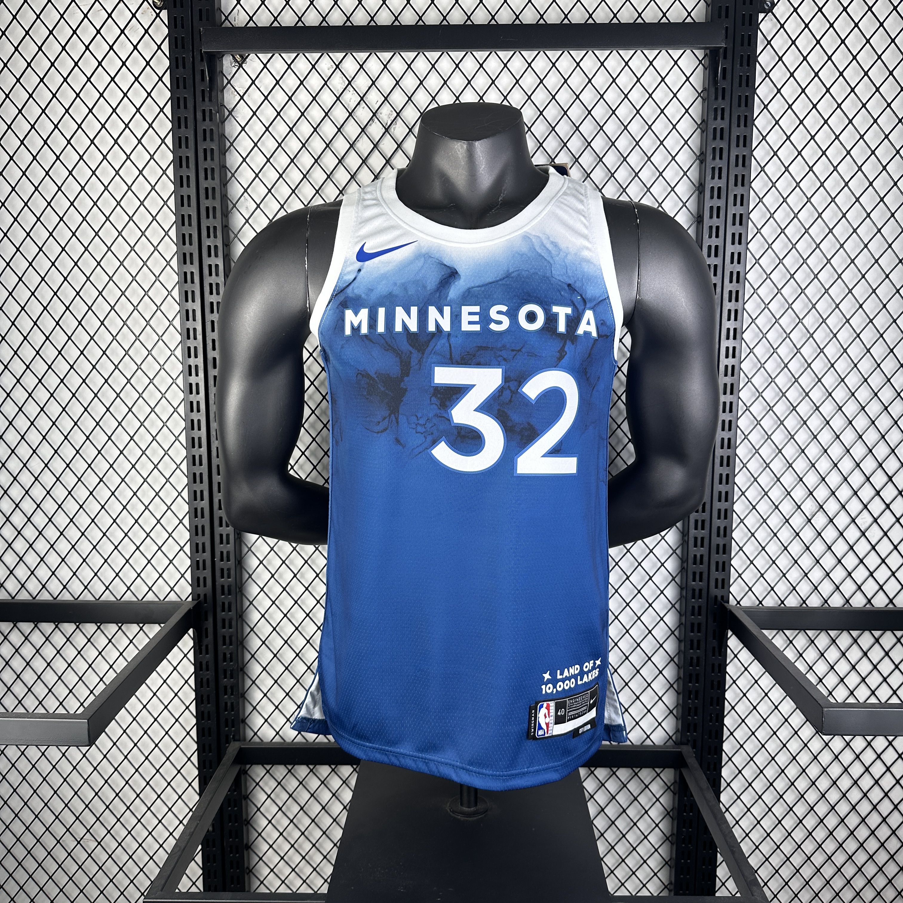 24 season Timberwolves City edition No. 32 Towns