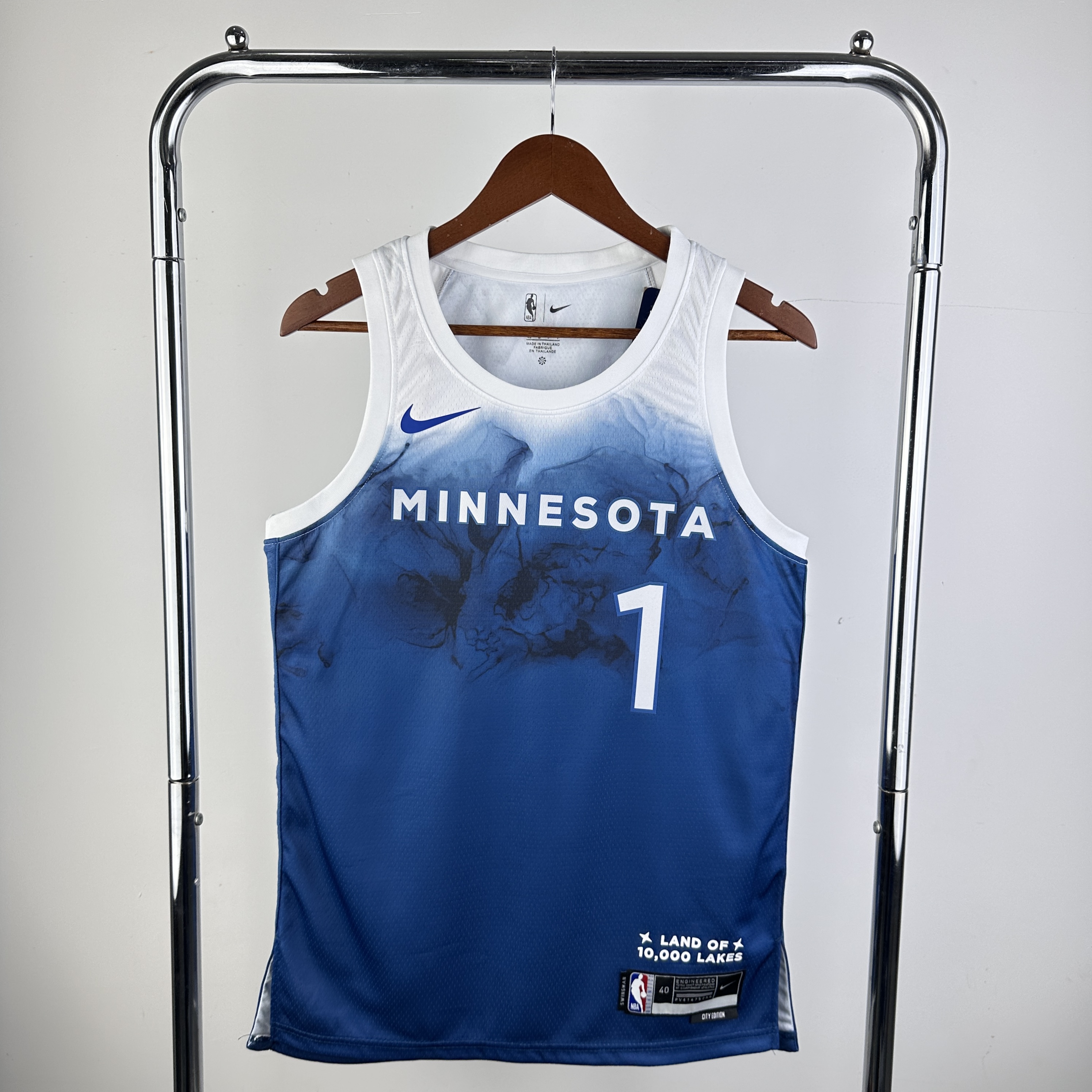 24 season Timberwolves City edition # 1 Anderson