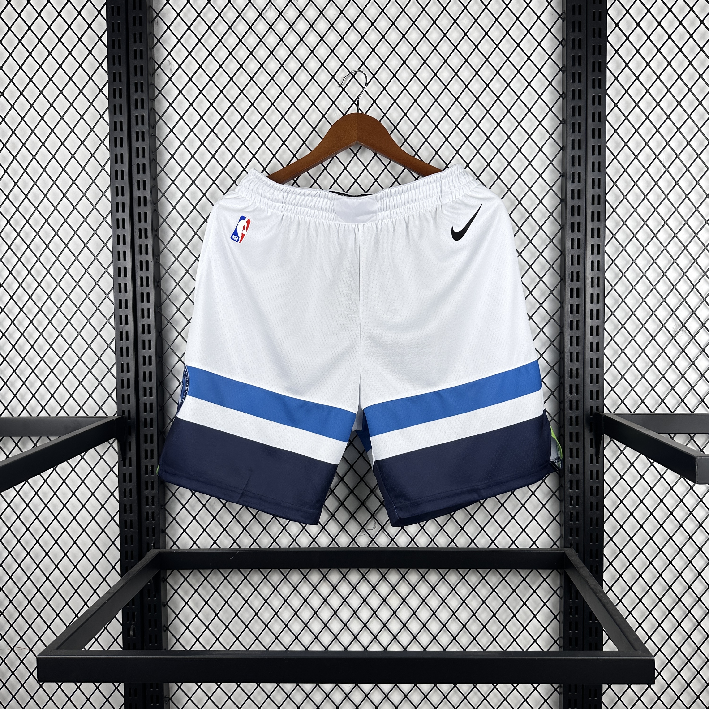 Timberwolves home white pants