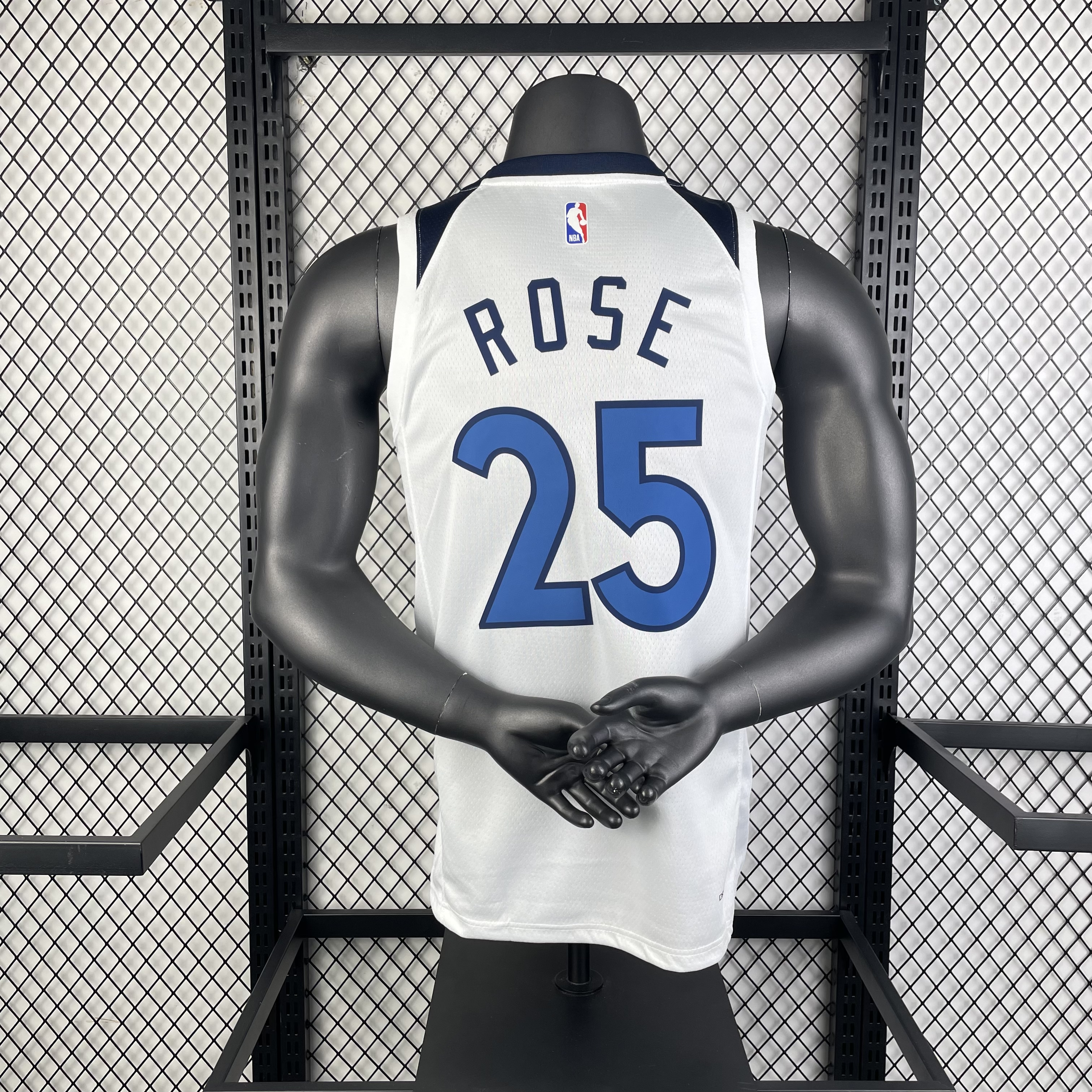 23 season Timberwolves home white 25 Rose