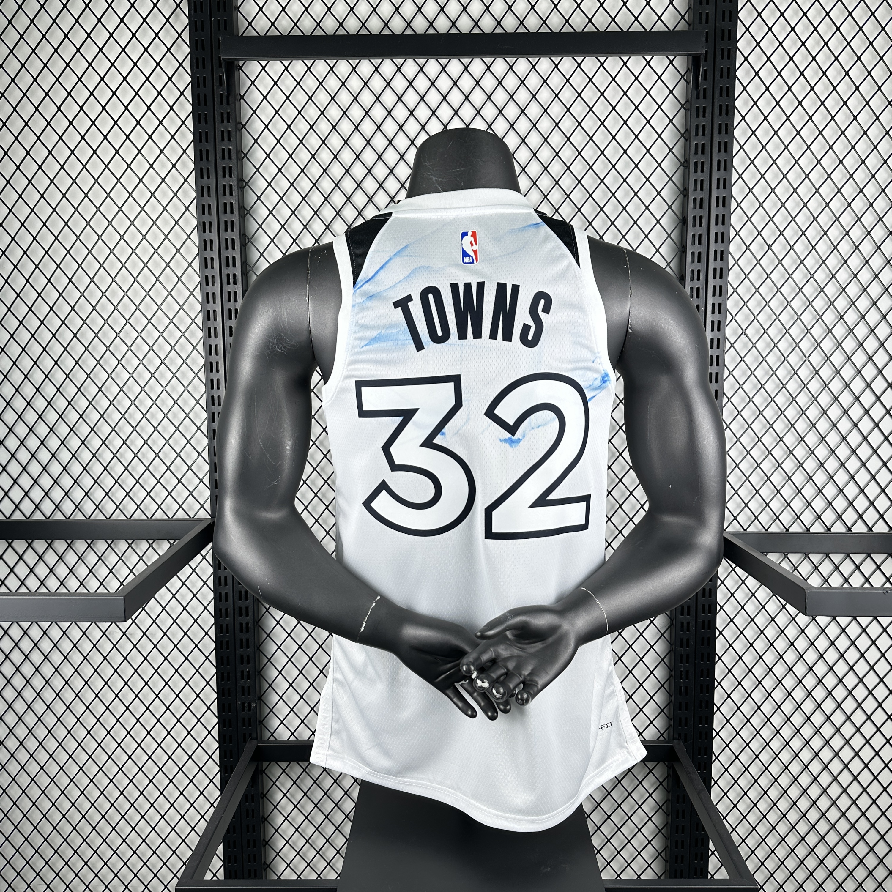 25th season Timberwolves City edition No. 32 Towns