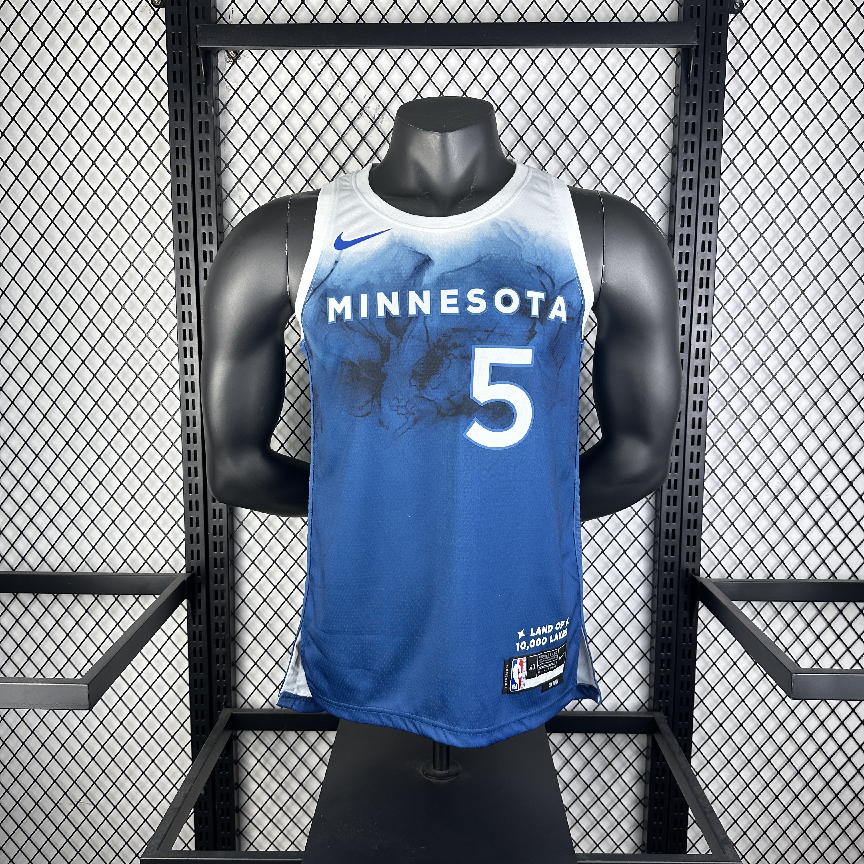 24 season Timberwolves City edition No. 5 Edwards