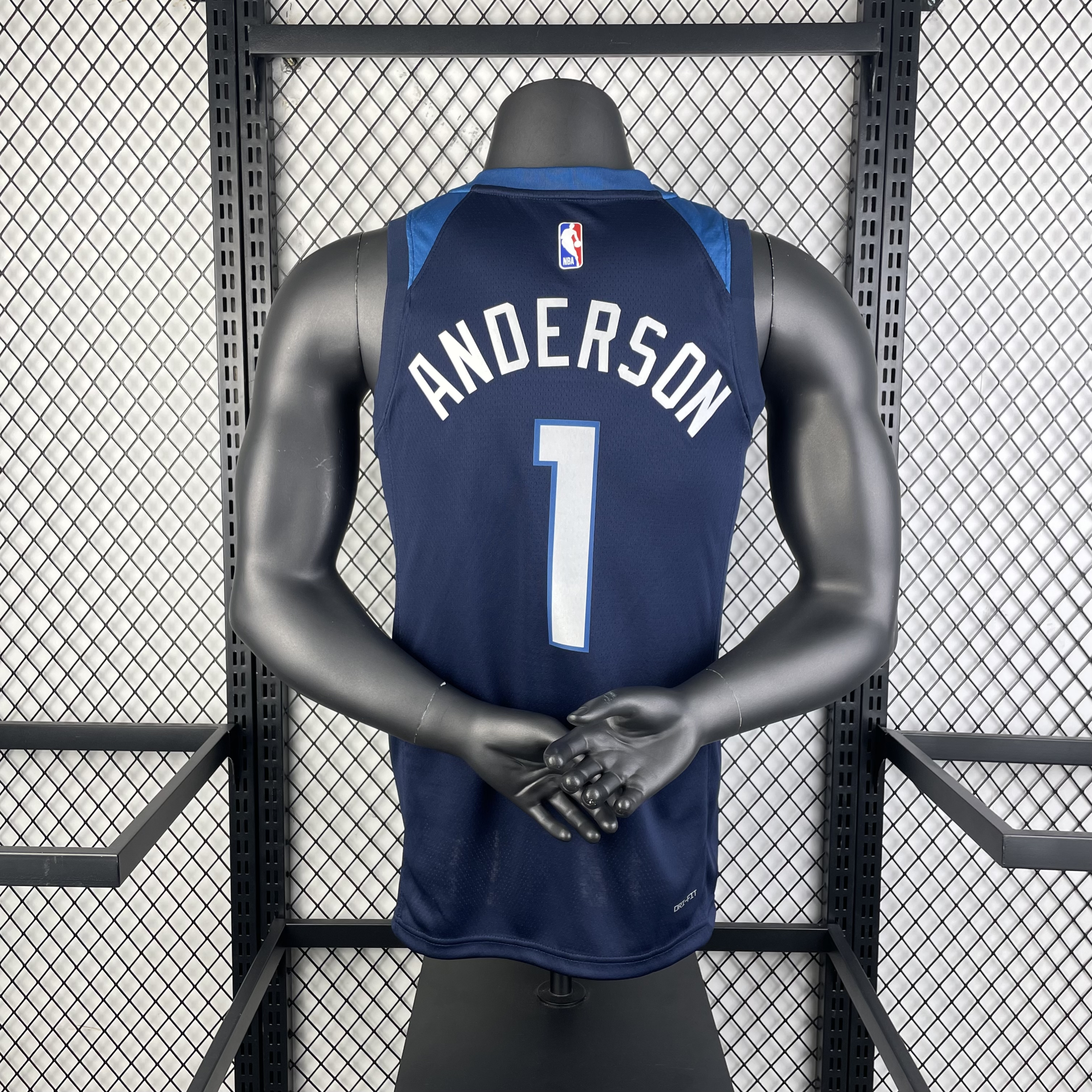 23 season Timberwolves away dark blue No.1 Anderson