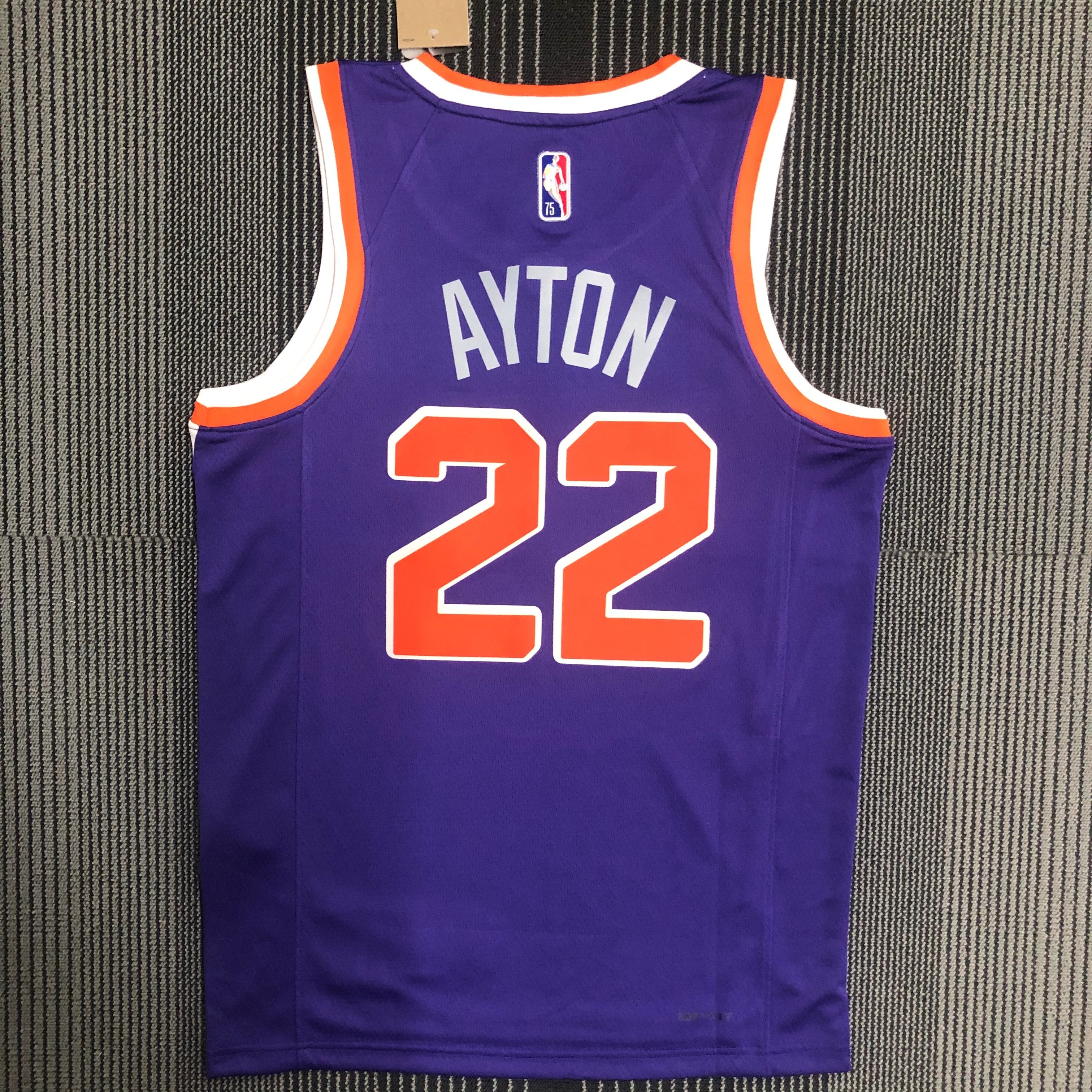 75th anniversary SUNS purple 22 Ayton