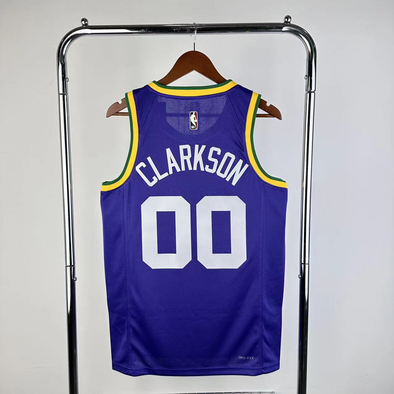 Season 24 Jazz throwback No. 00 Clarkson