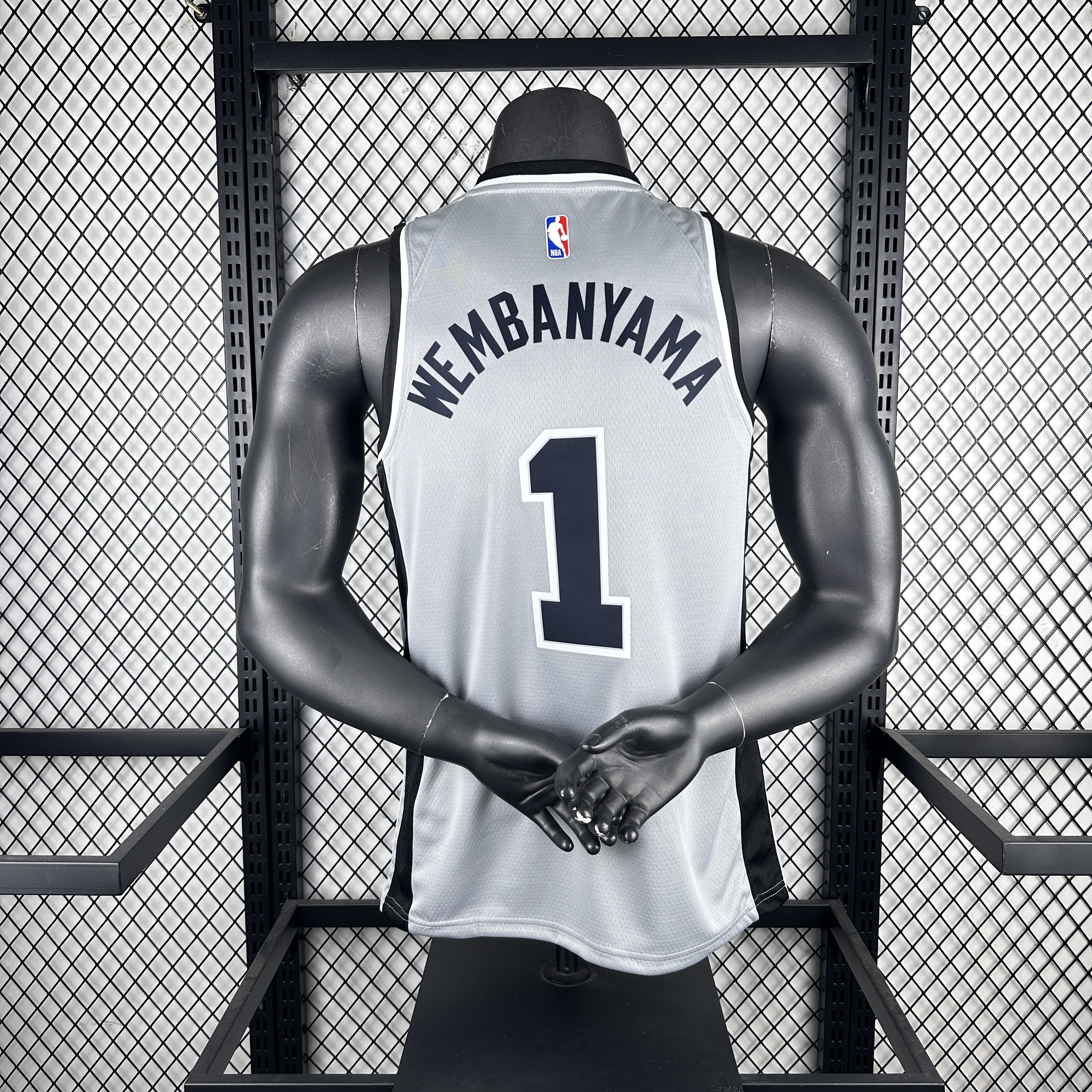 21 season Spurs Grey Flyers limited number 1 Wembanyama