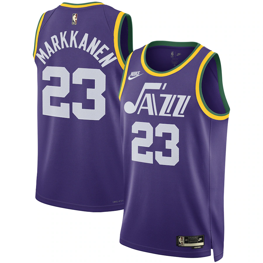Season 24 Jazz throwback No. 23 Markkanen