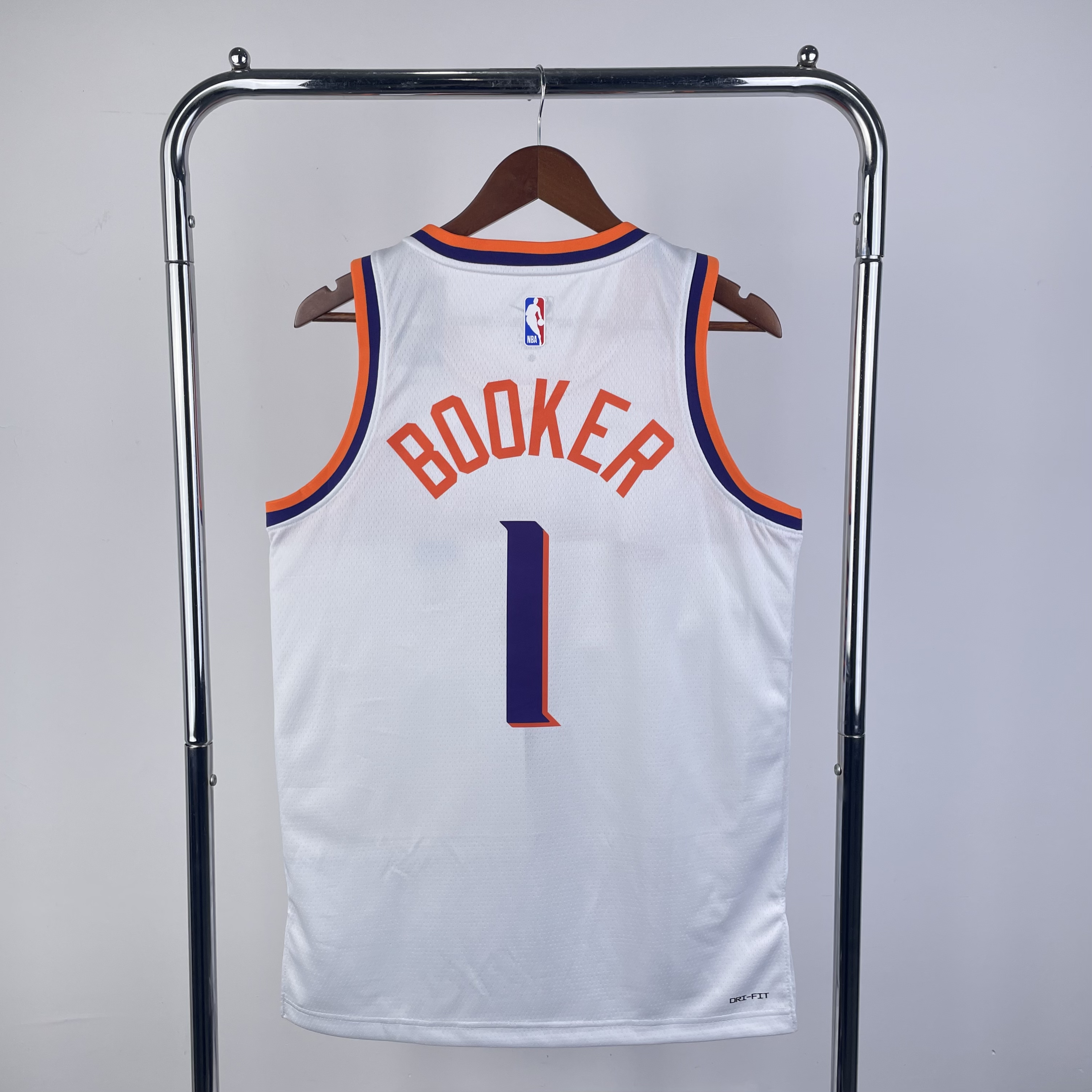 24 SUNS home white No. 1 Booker