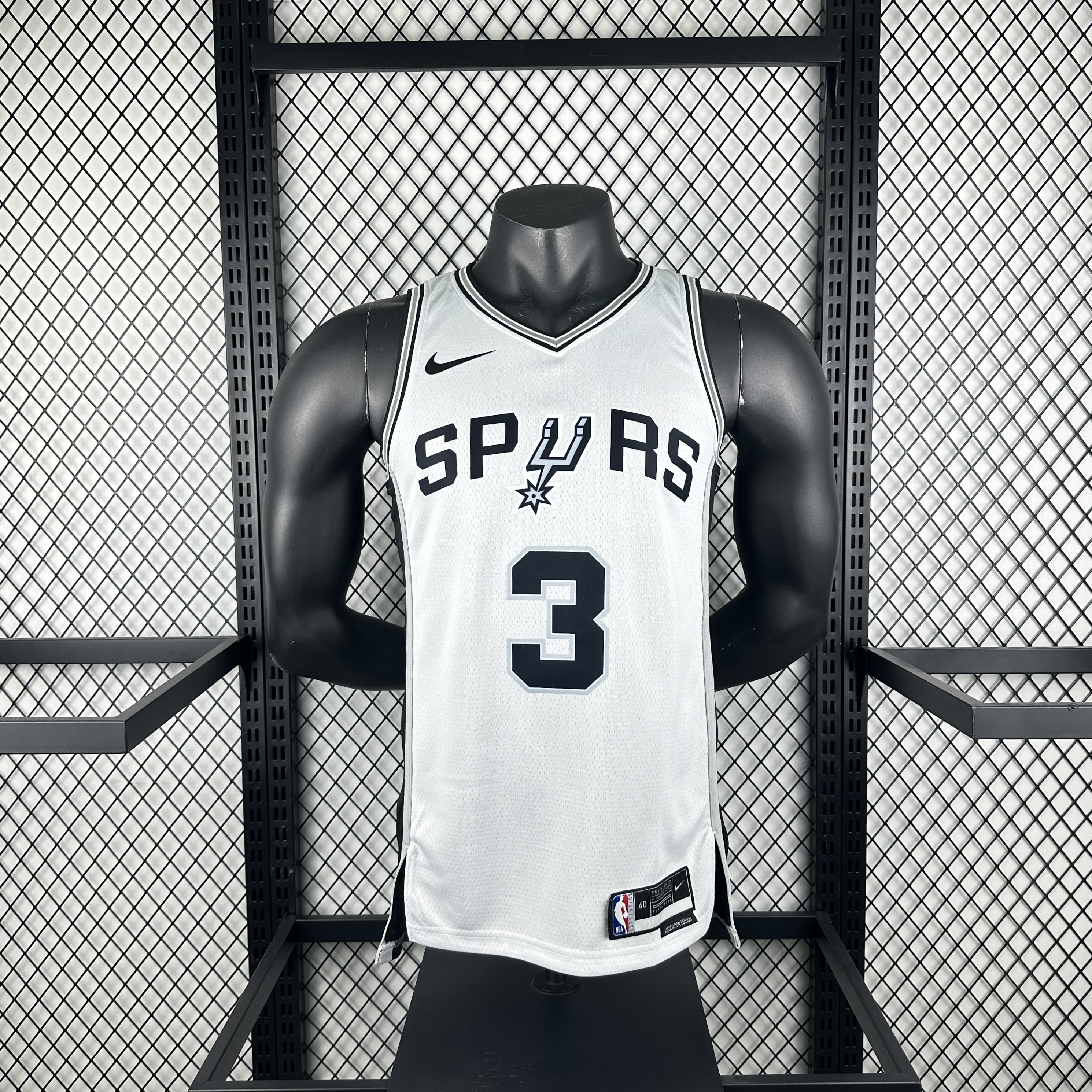 Spurs white No. 3 Paul