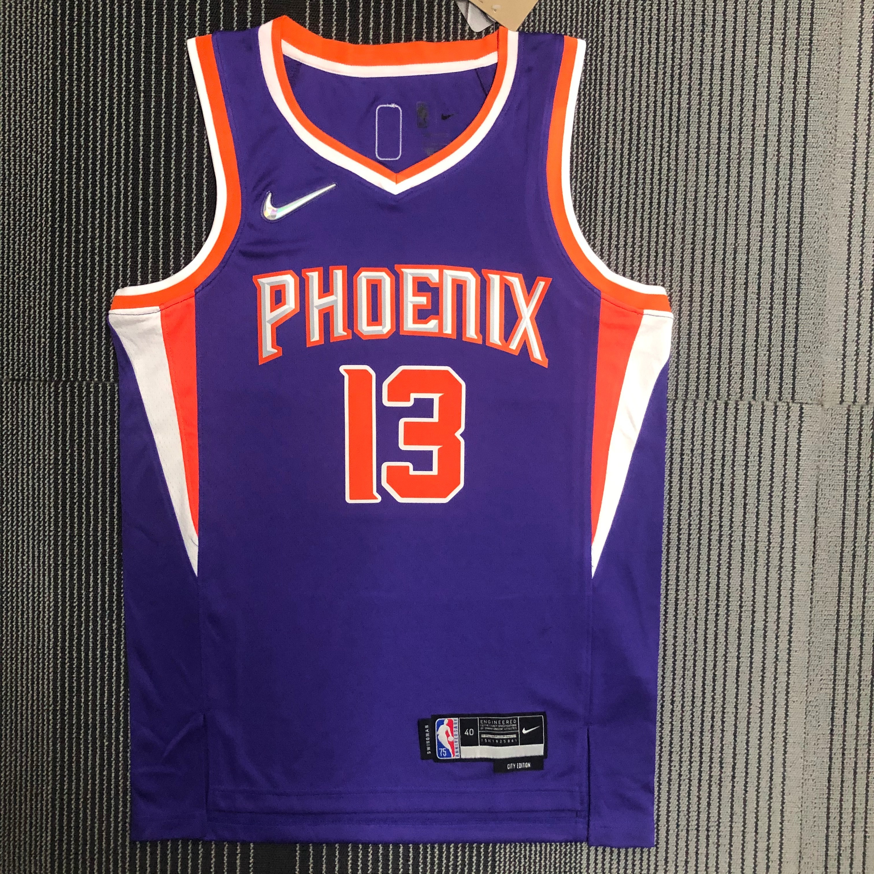 75th anniversary SUNS purple 13th Nash