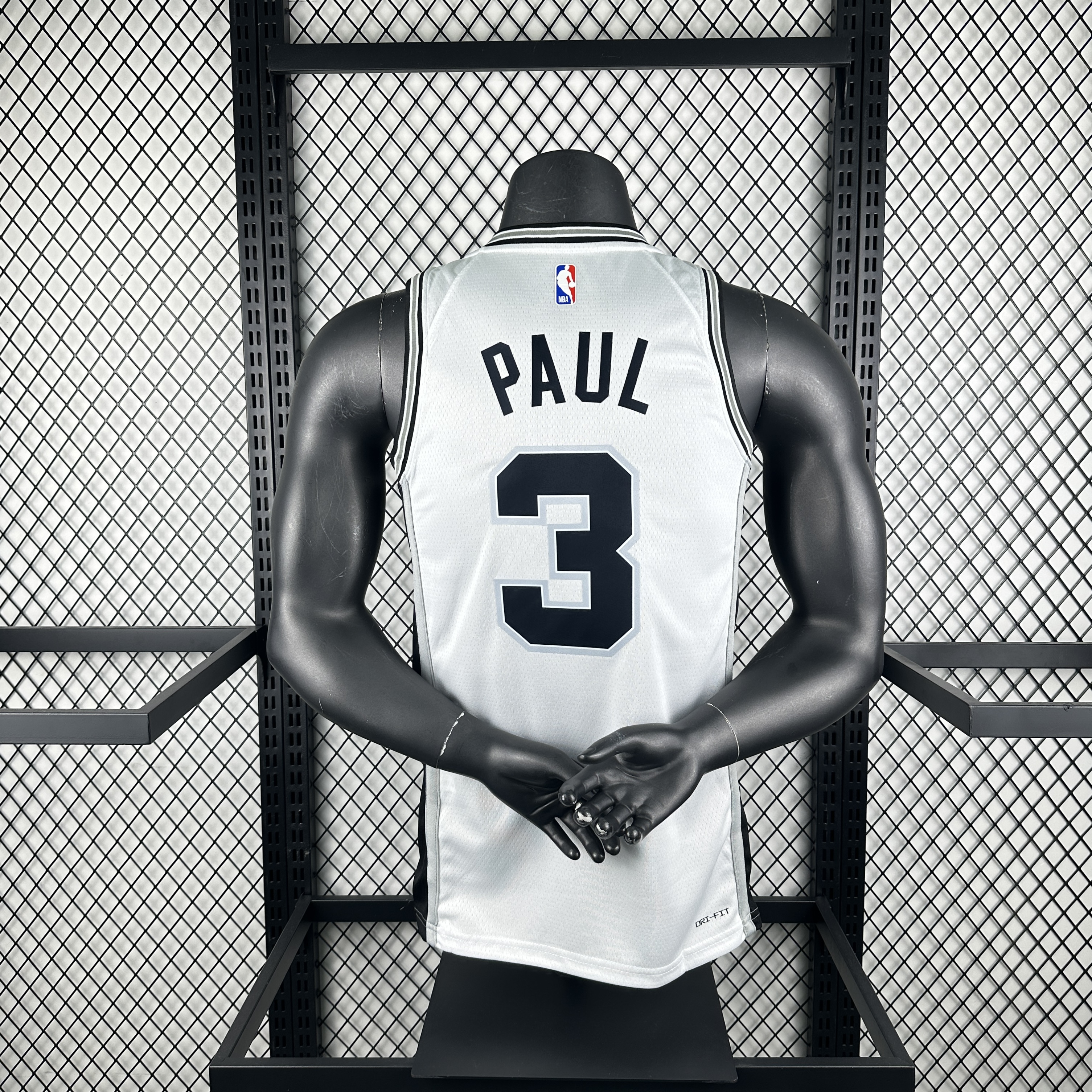 Spurs white No. 3 Paul