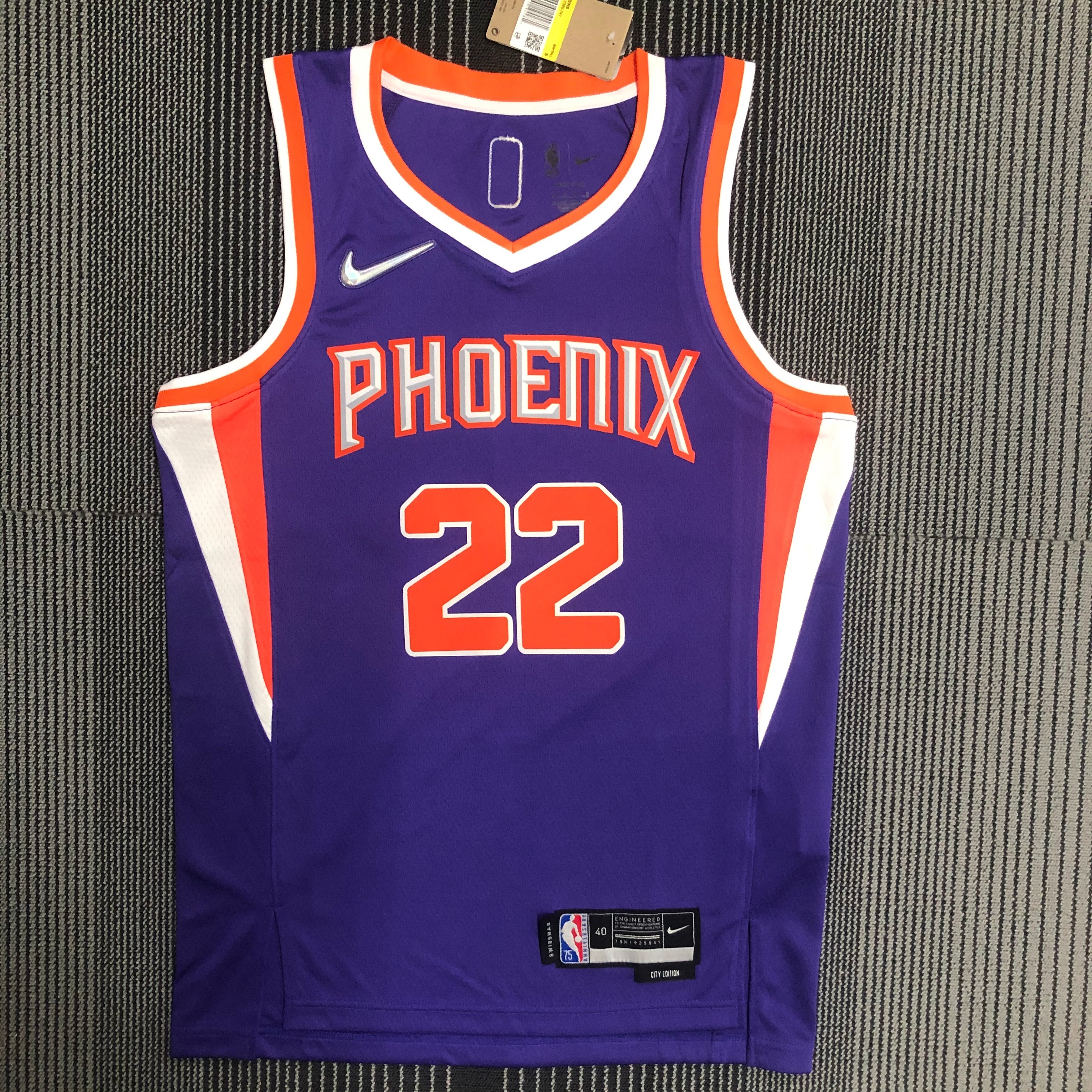 75th anniversary SUNS purple 22 Ayton
