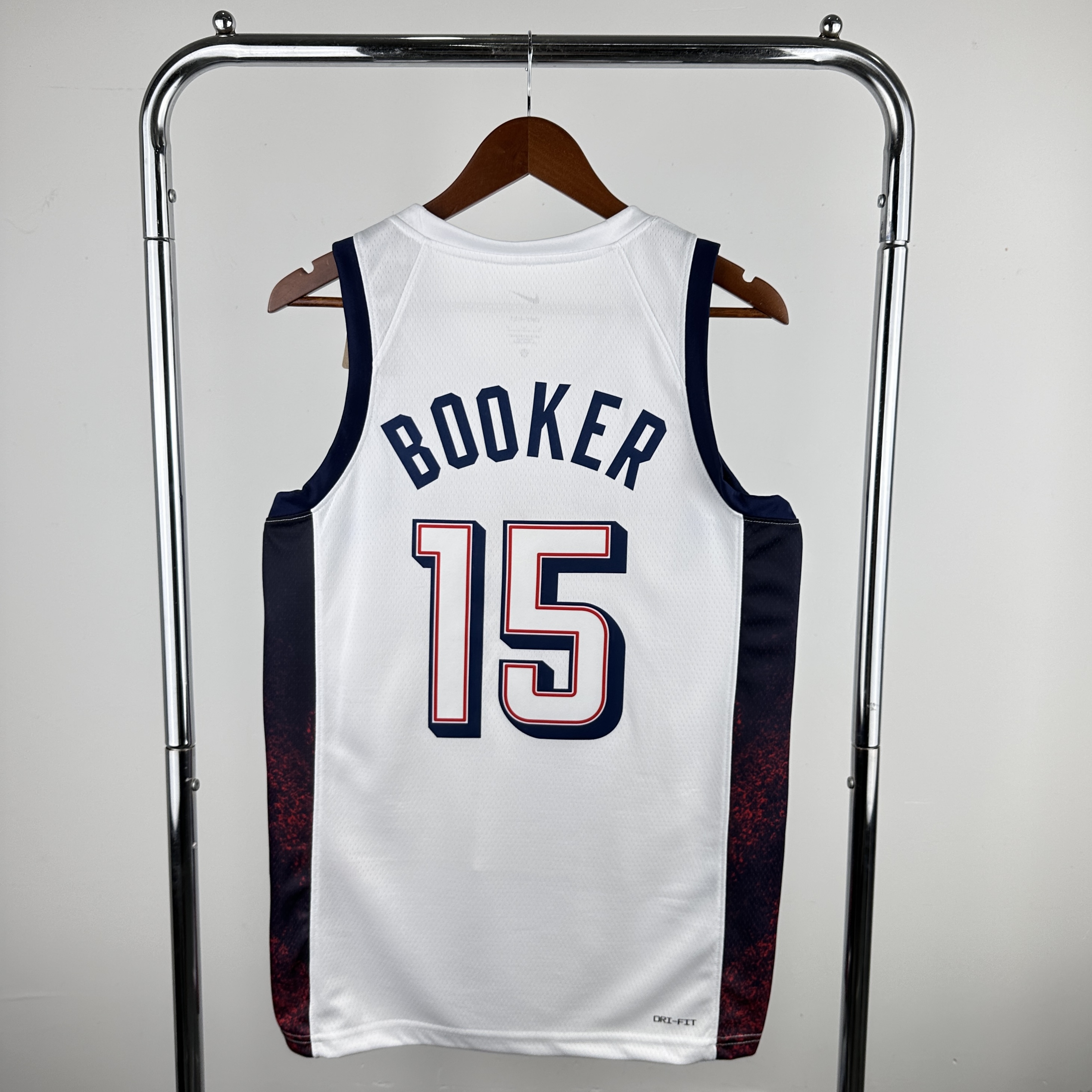 '24 Olympic Team USA White # 15 Booker