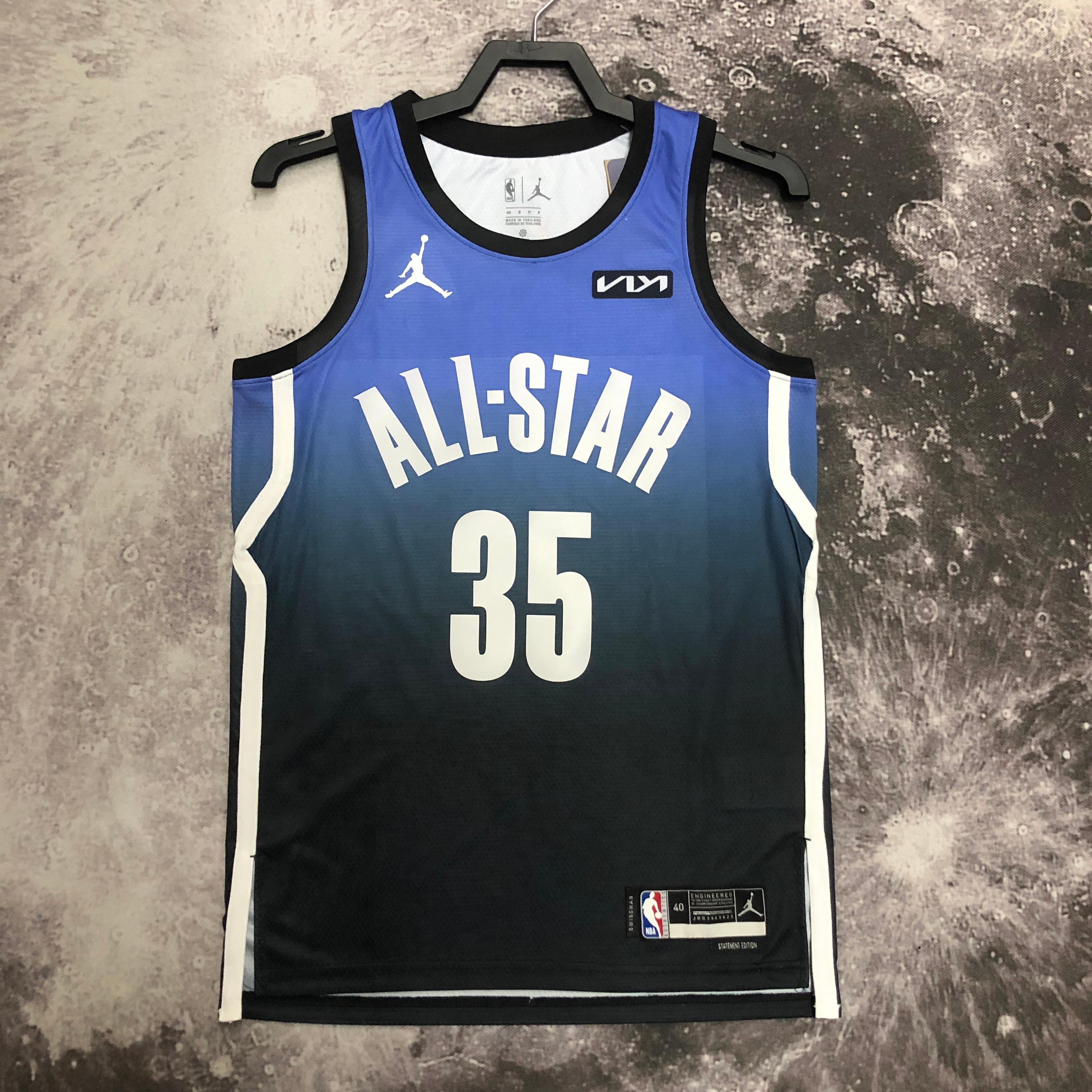 23 season All-Star blue # 35 Durant