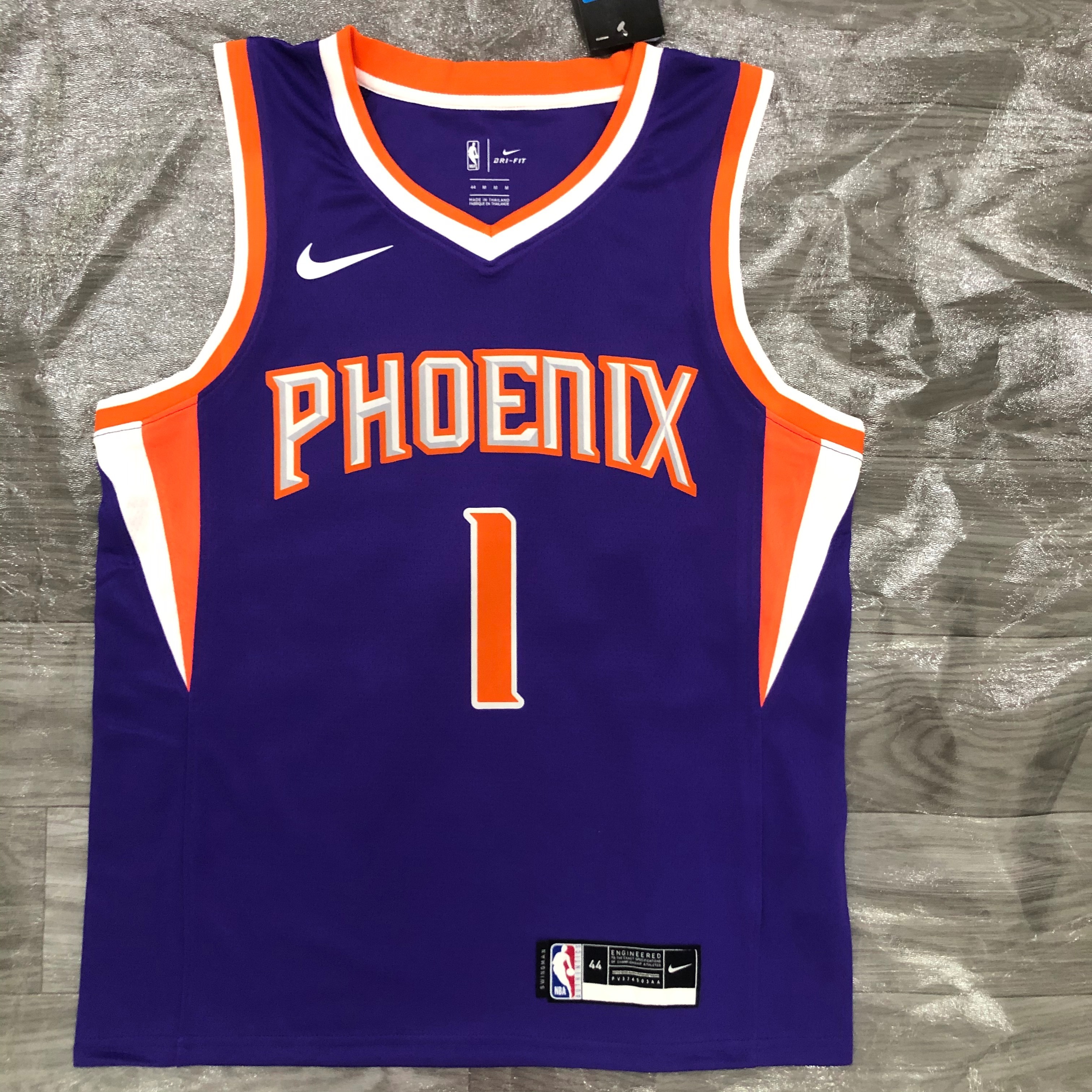 SUNS purple number 1 Booker