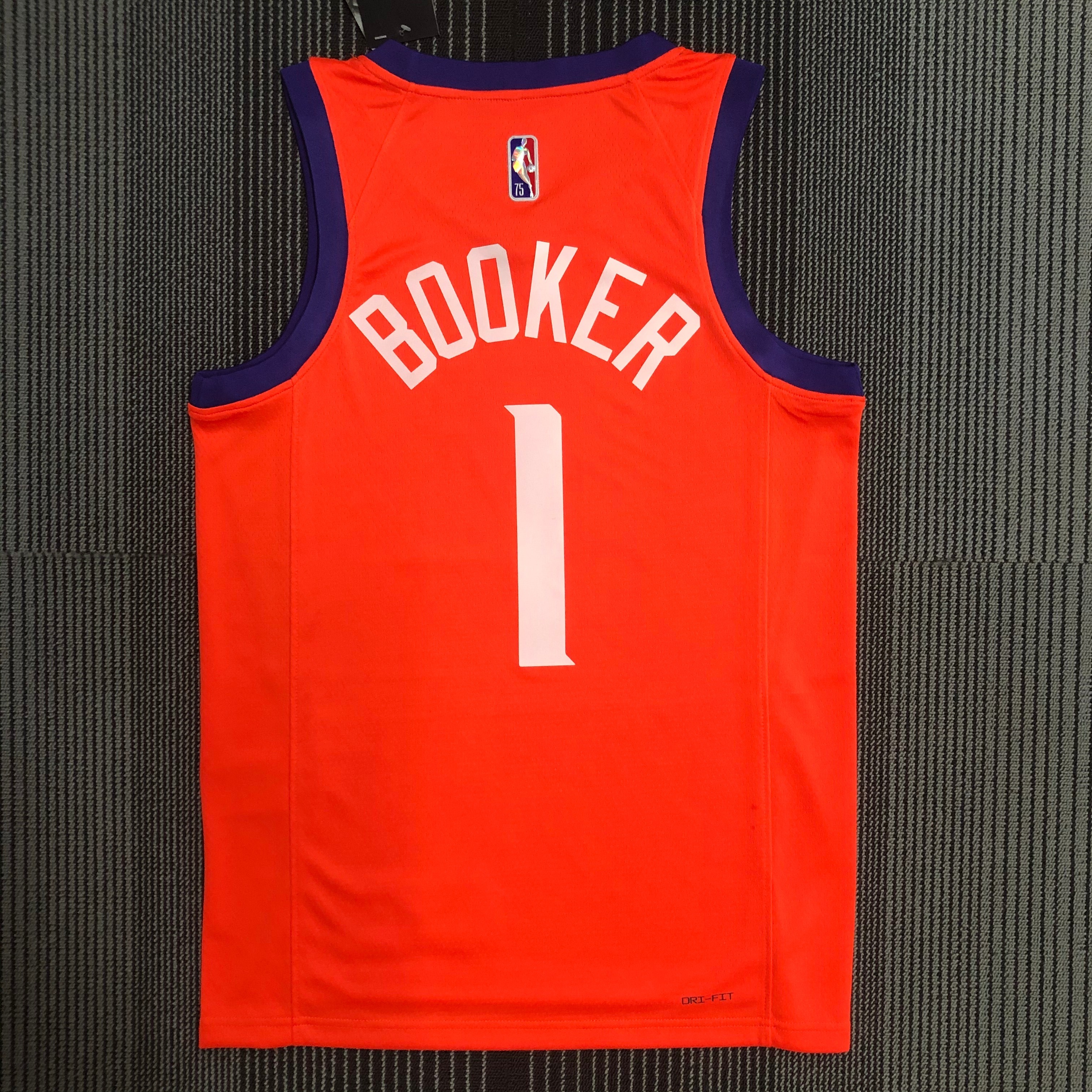 SUNS Flyers limited to orange No. 1 Booker