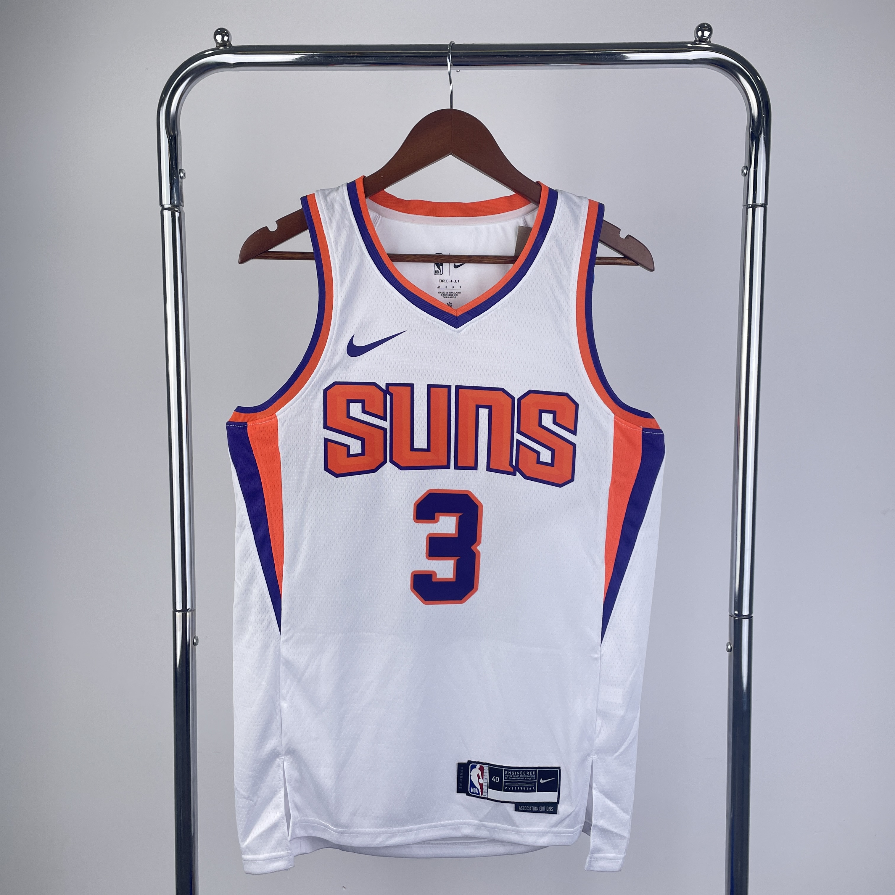 '23 SUNS White No. 3 Paul
