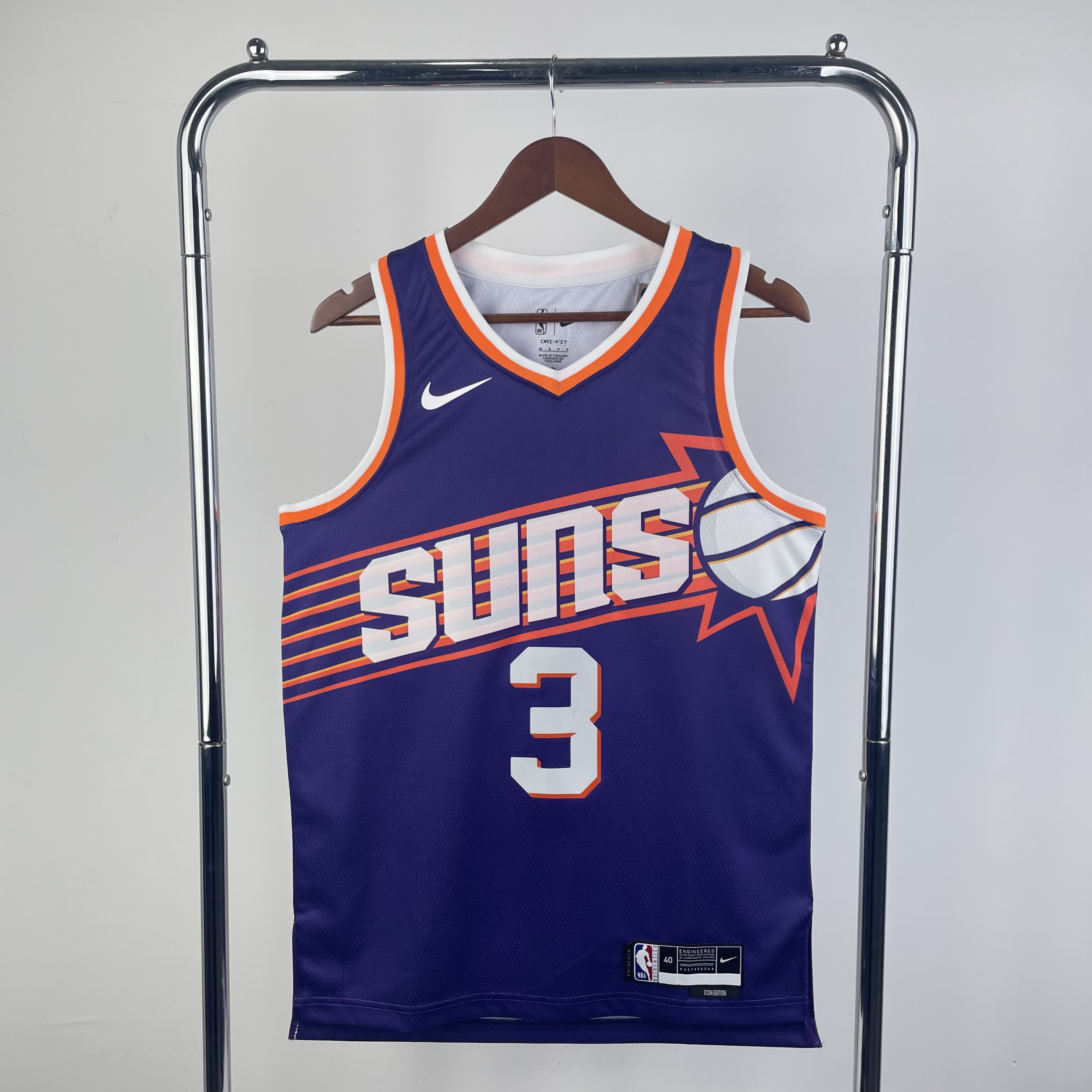 24 SUNS away purple No. 3 Beal