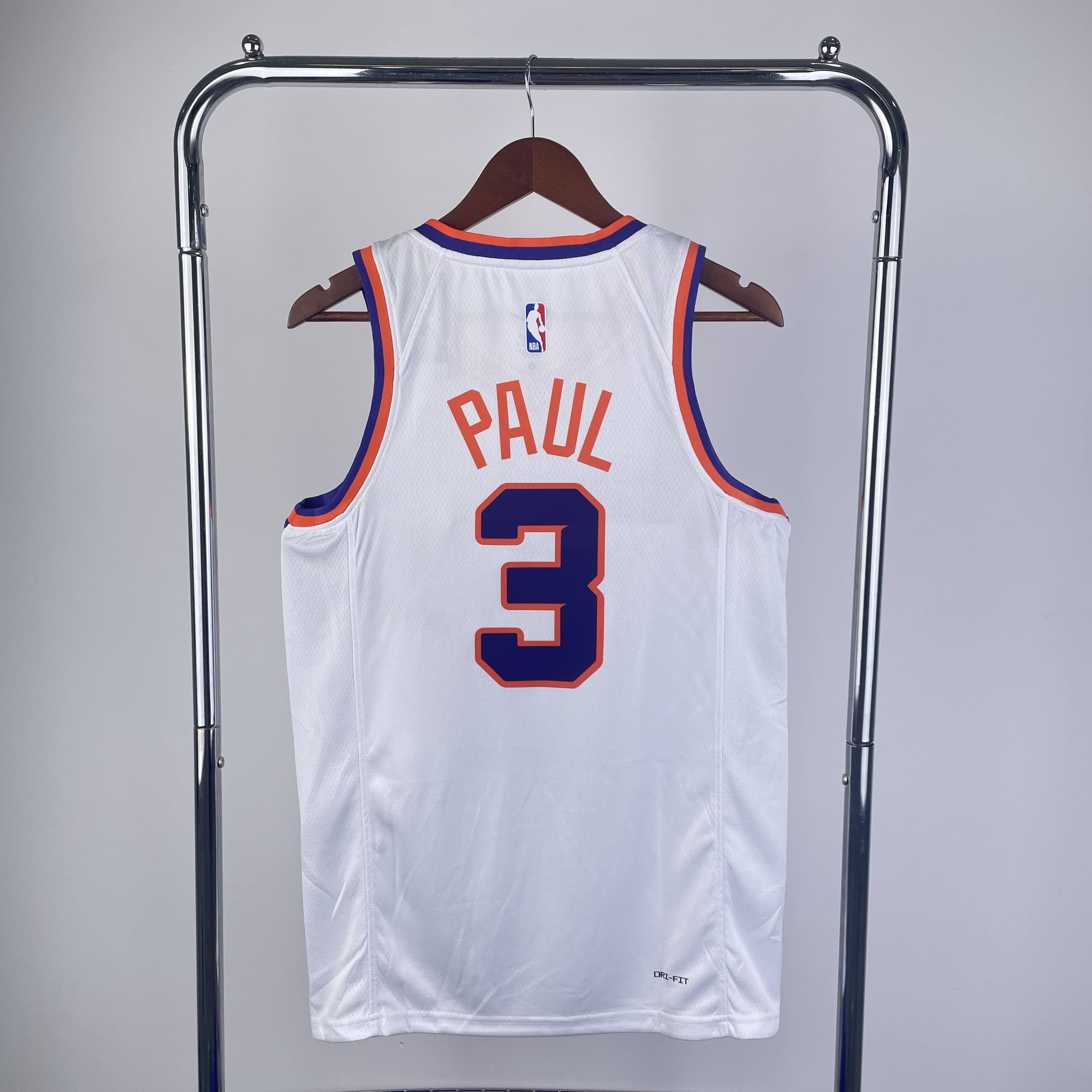 '23 SUNS White No. 3 Paul