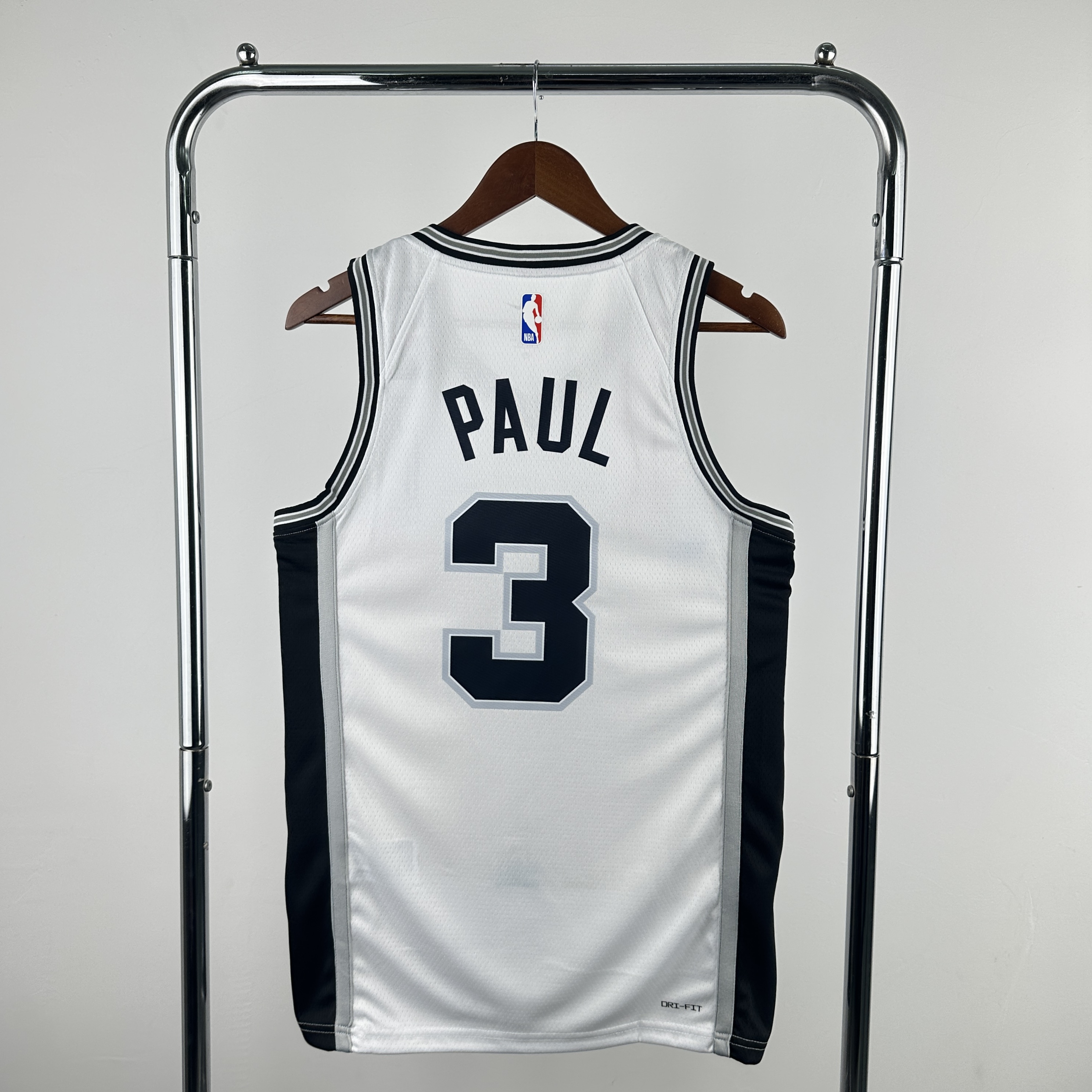 Spurs white No. 3 Paul