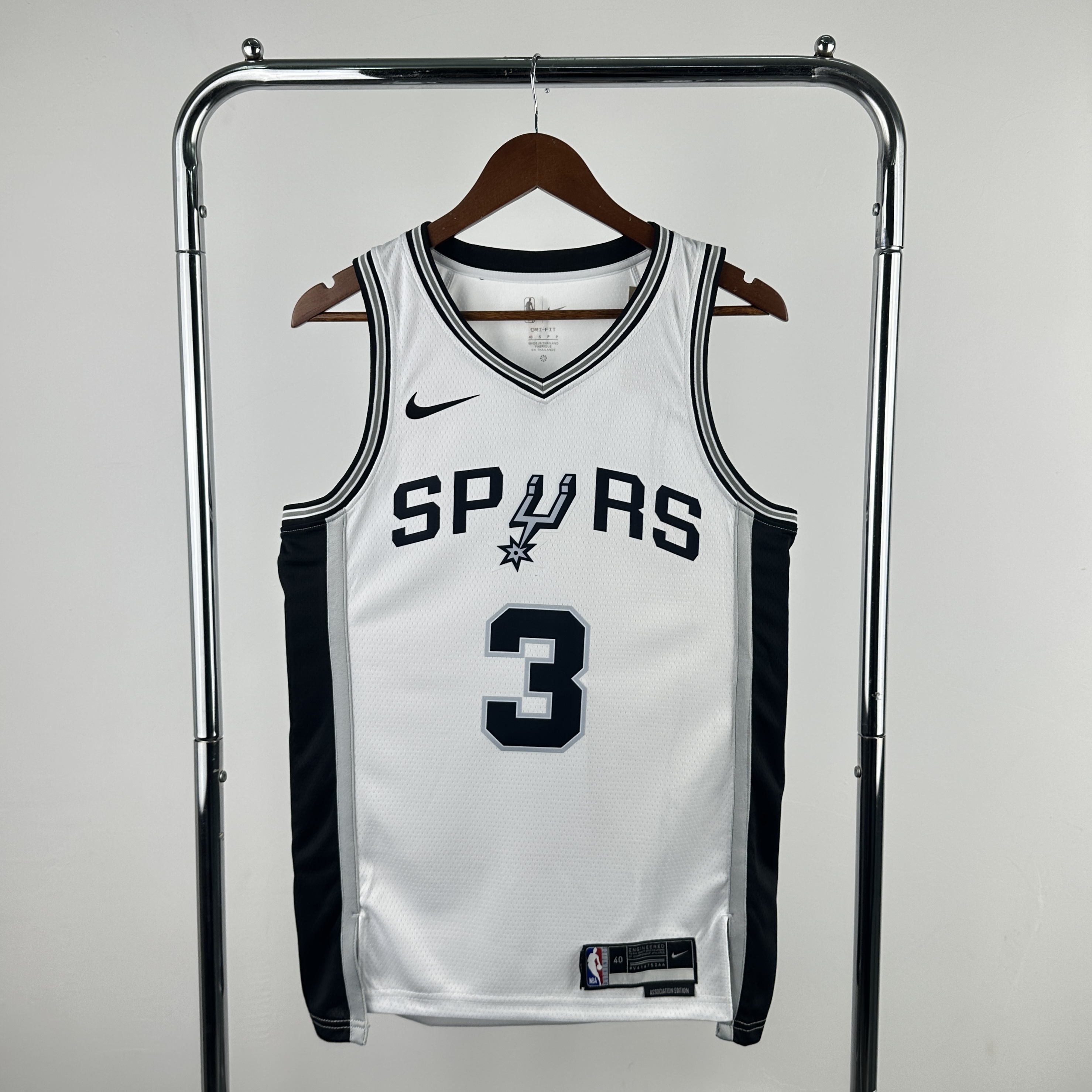 Spurs white No. 3 Paul