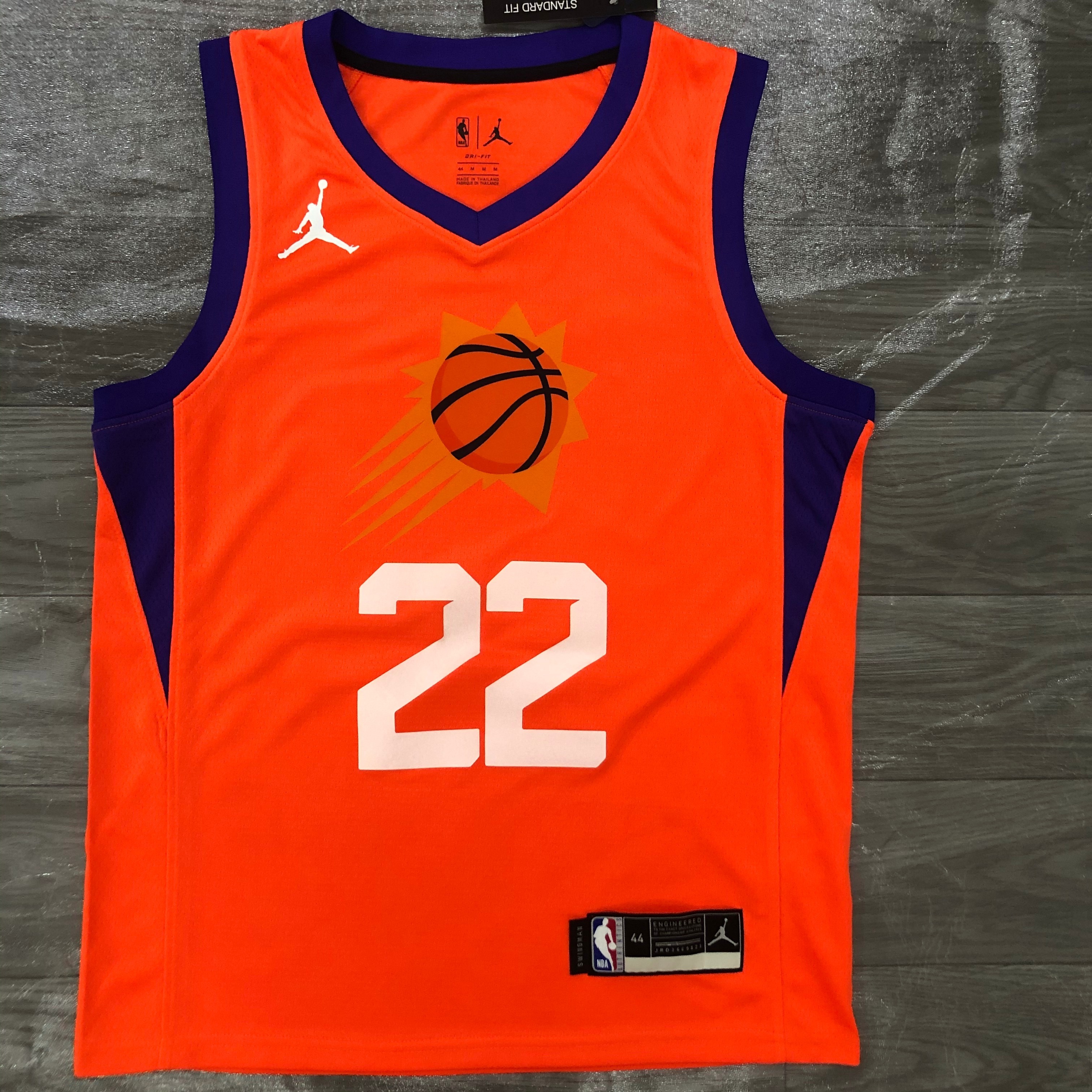21 SUNS Jordan theme Orange No. 22 Ayton
